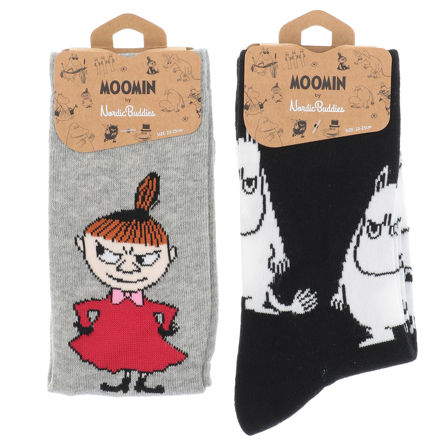 MOOMIN By Nordicbuddies クラシックソックス LADIES23－25cm - 画像2