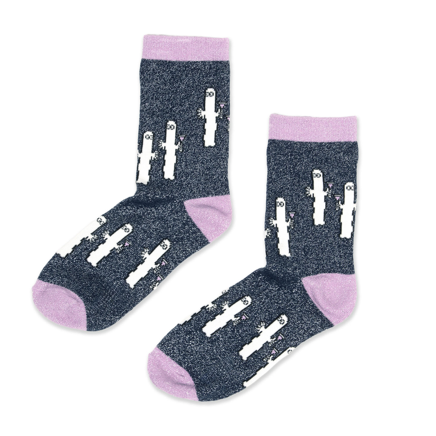 【ニョロニョロ】MOOMIN By Nordicbuddies  グリッターソックス【在庫限り】 - 画像2