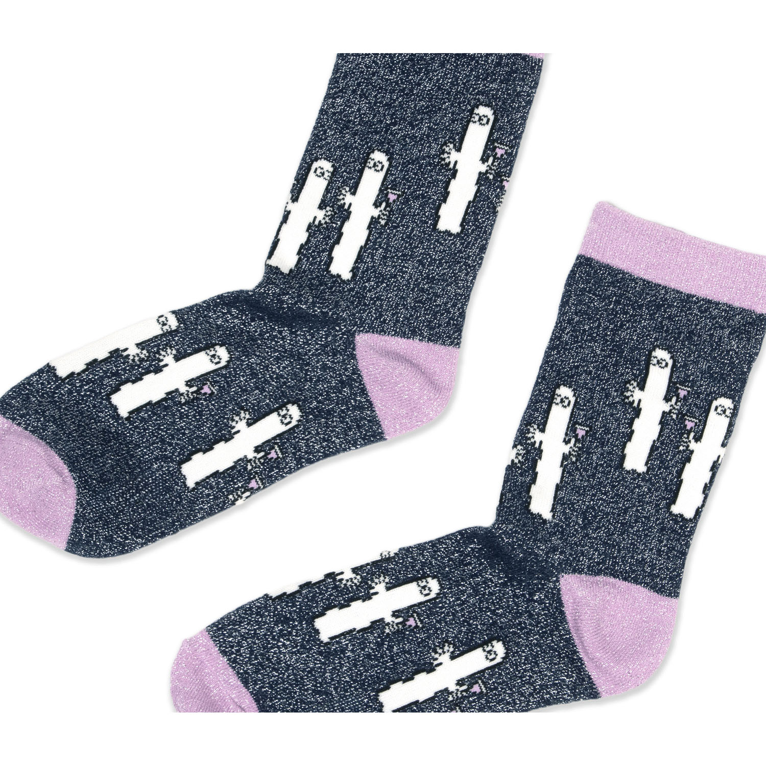 【ニョロニョロ】MOOMIN By Nordicbuddies  グリッターソックス【在庫限り】 - 画像3