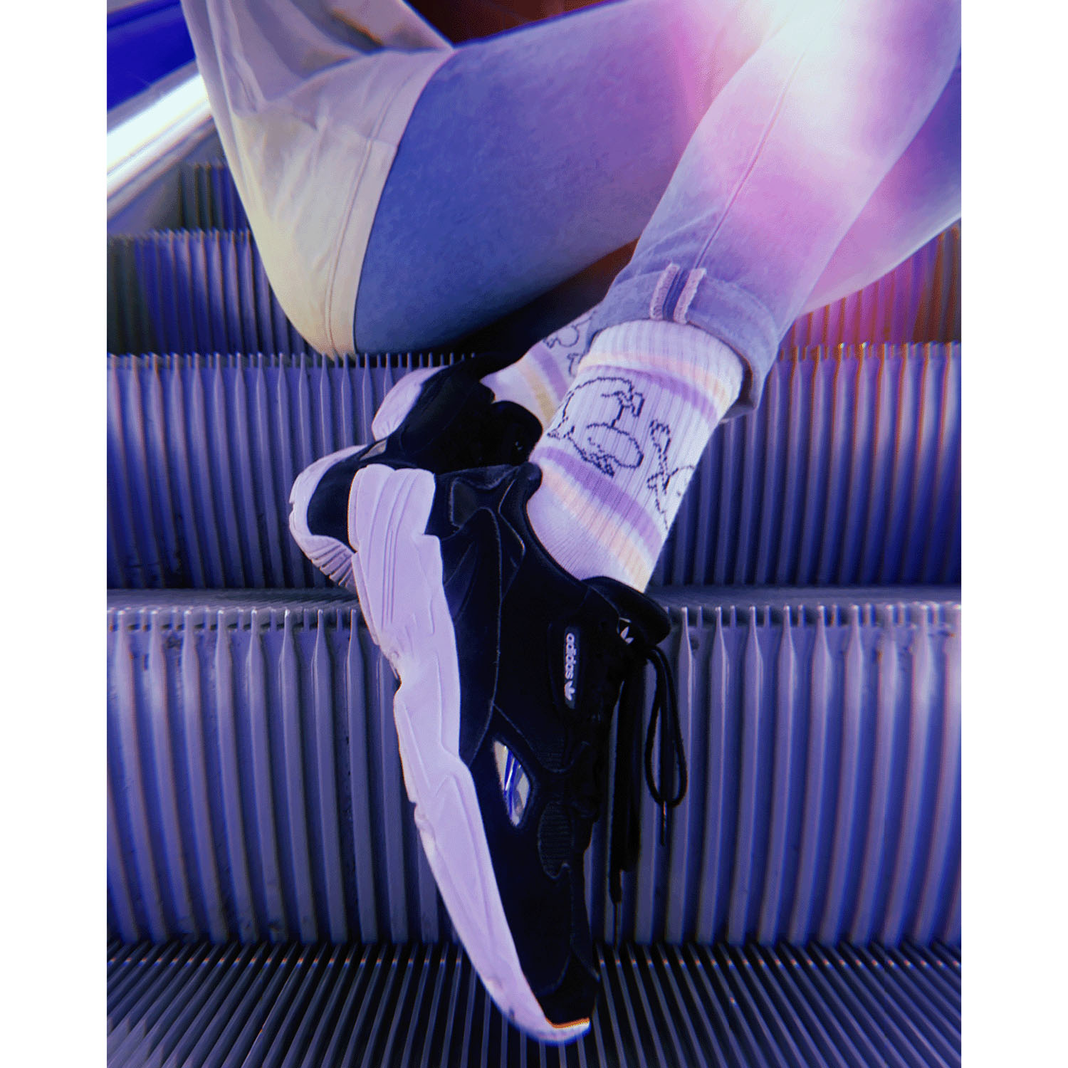 MOOMIN By Nordicbuddies レトロソックスLADIES 23－25cm - 画像5