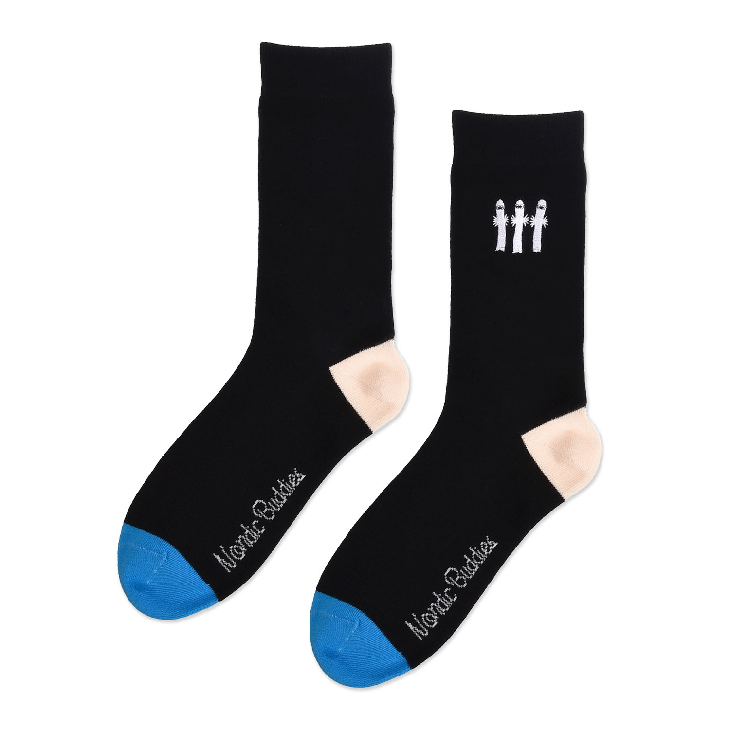 MOOMIN By Nordicbuddies 刺繍ソックス MEN 25－27cm - 画像3