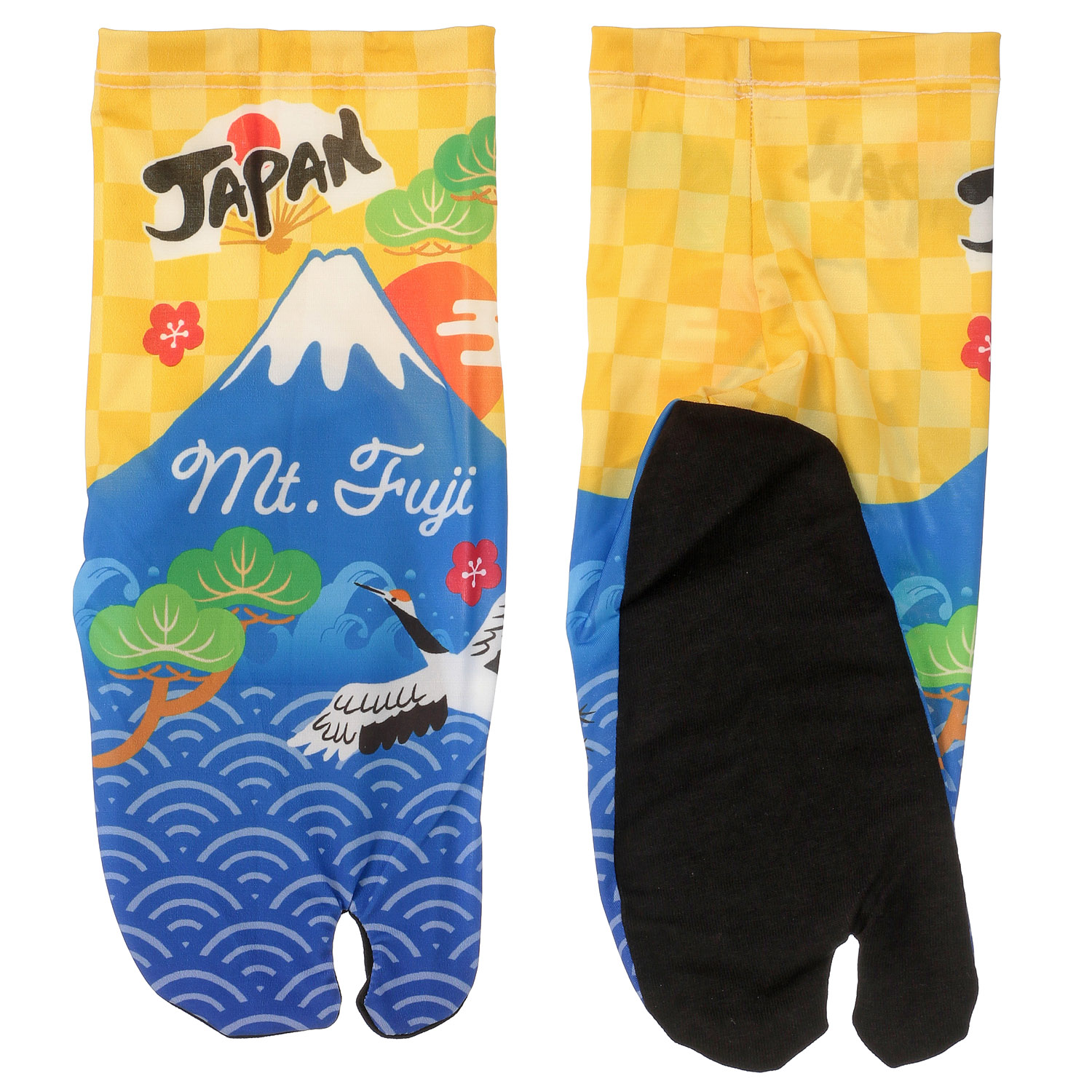 JAPANESE SOUVENIR SOCKS プリント足袋 ロークルー丈 - 画像4