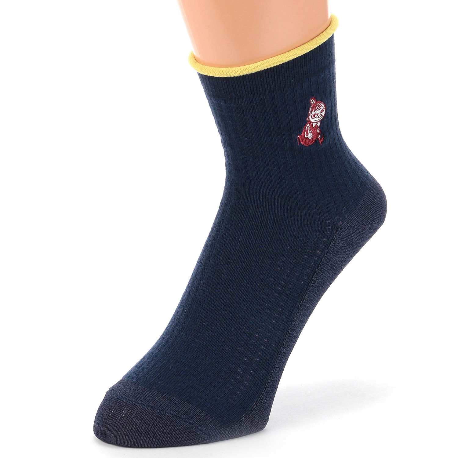 MOOMIN ロークルーソックス サーマル風ミイ刺繍【在庫限り】 - 画像6