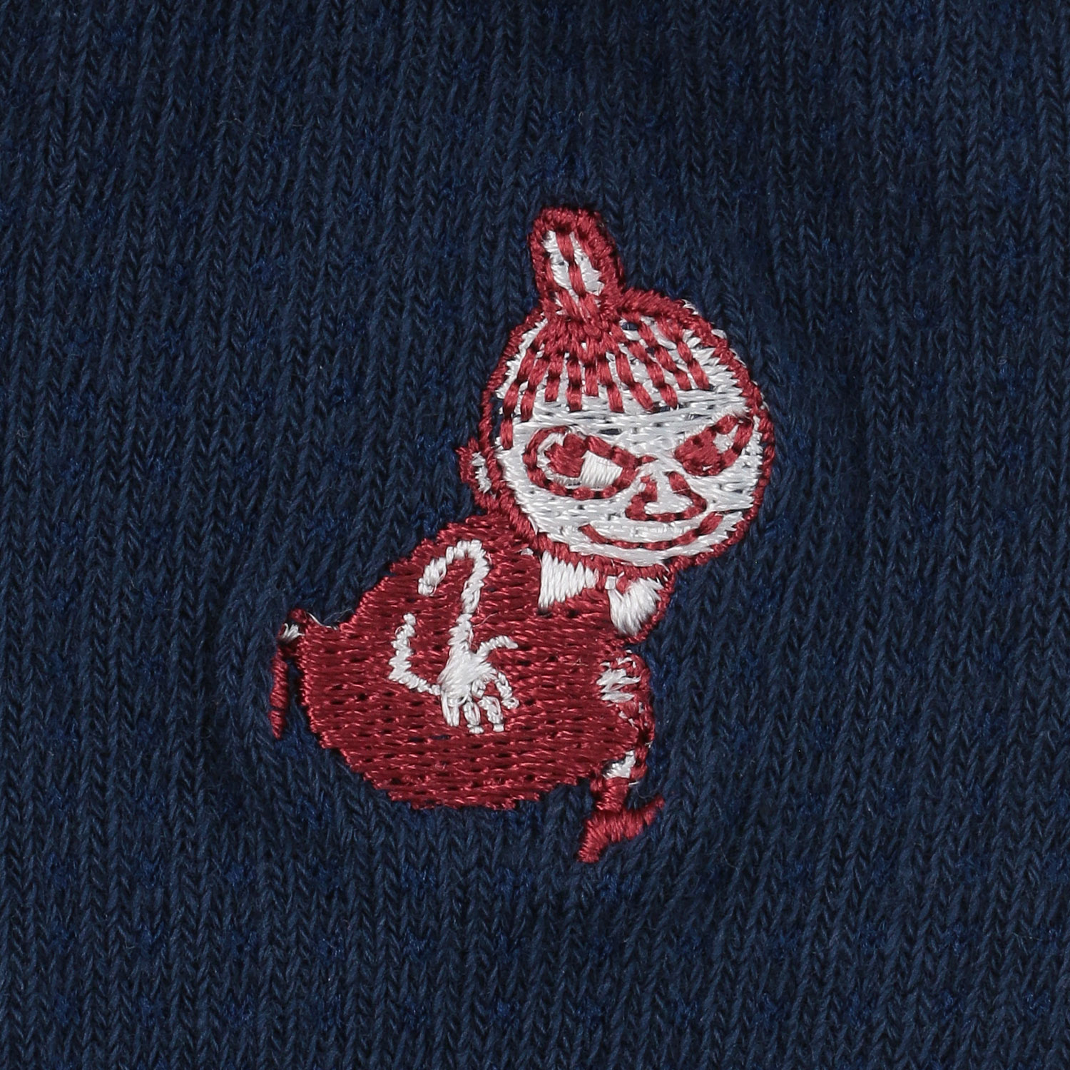 MOOMIN ロークルーソックス サーマル風ミイ刺繍【在庫限り】 - 画像7