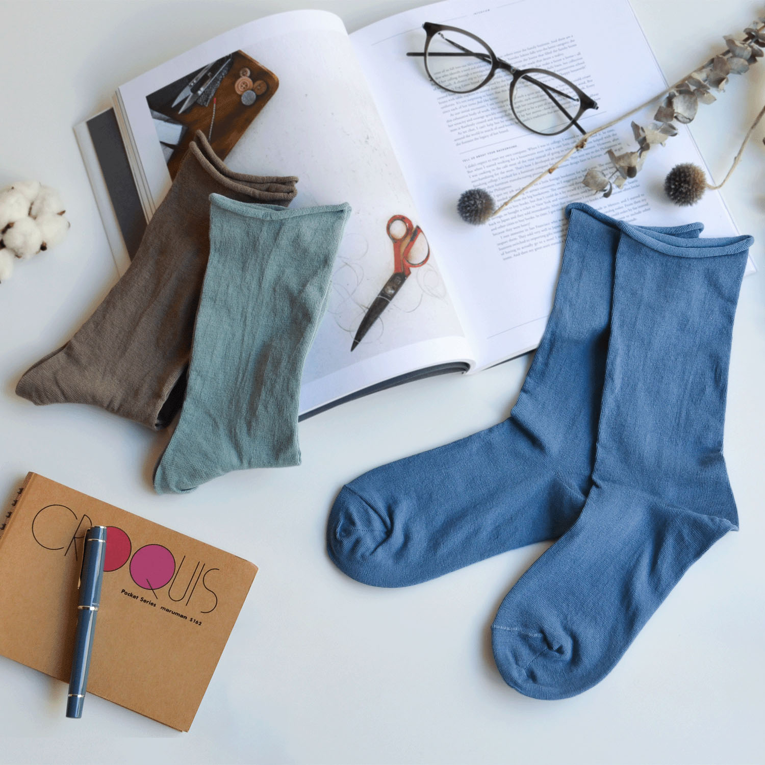 天衣無縫 くるくる薄手ソックス【在庫限り】 - 画像2