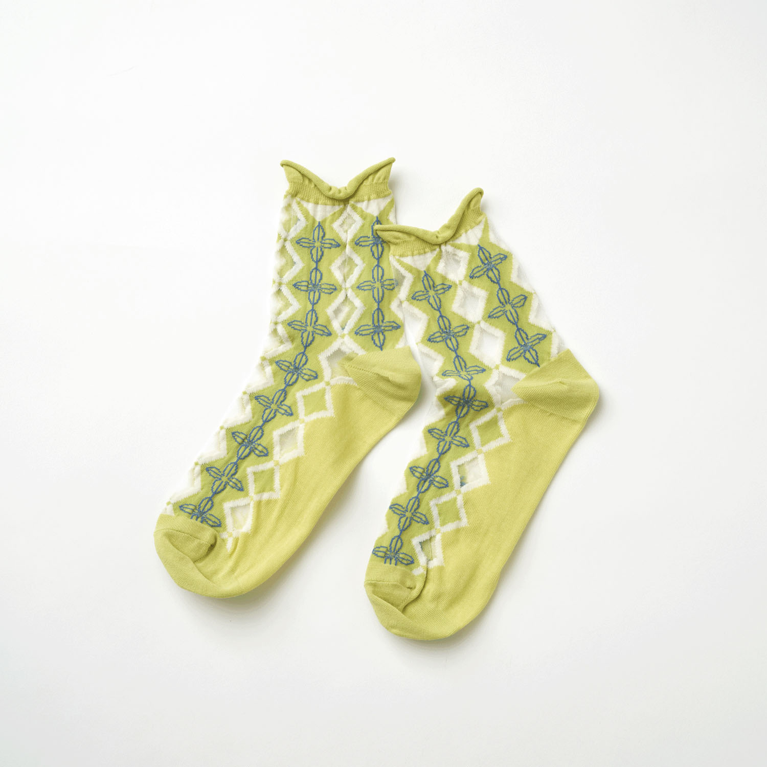 fromFシースルーソックス（apila／四つ葉）【在庫限り】 - 画像2