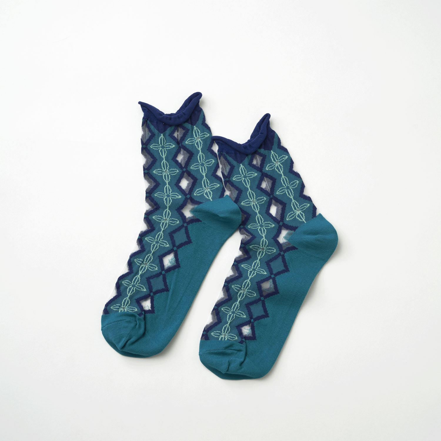 fromFシースルーソックス（apila／四つ葉）【在庫限り】 - 画像4