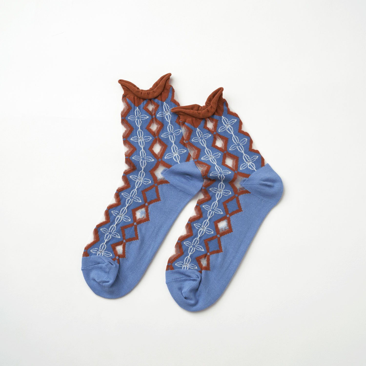 fromFシースルーソックス（apila／四つ葉）【在庫限り】 - 画像6