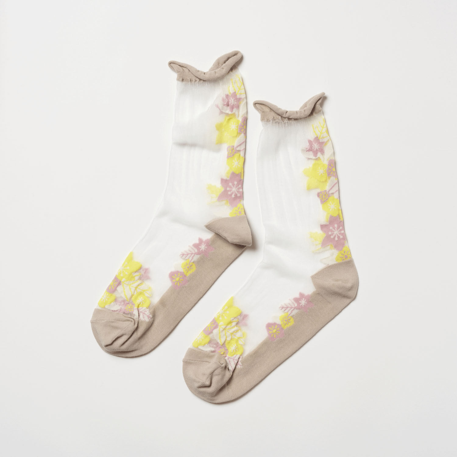 fromFシースルーソックス（Pieni kukka／小花）【在庫限り】 - 画像8