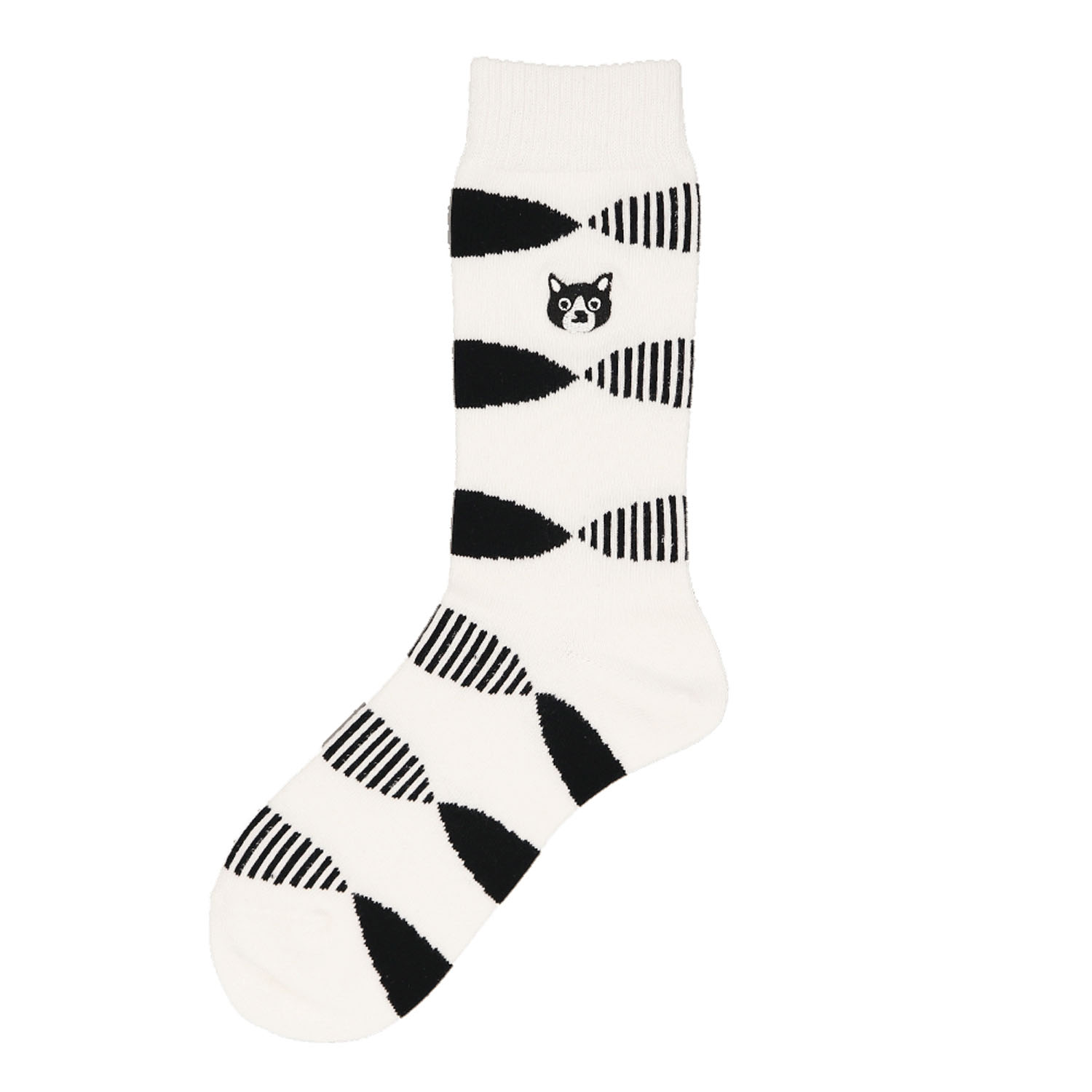 Miita 【白黒さんいらっしゃい×Miita】白黒ソックス - 画像5