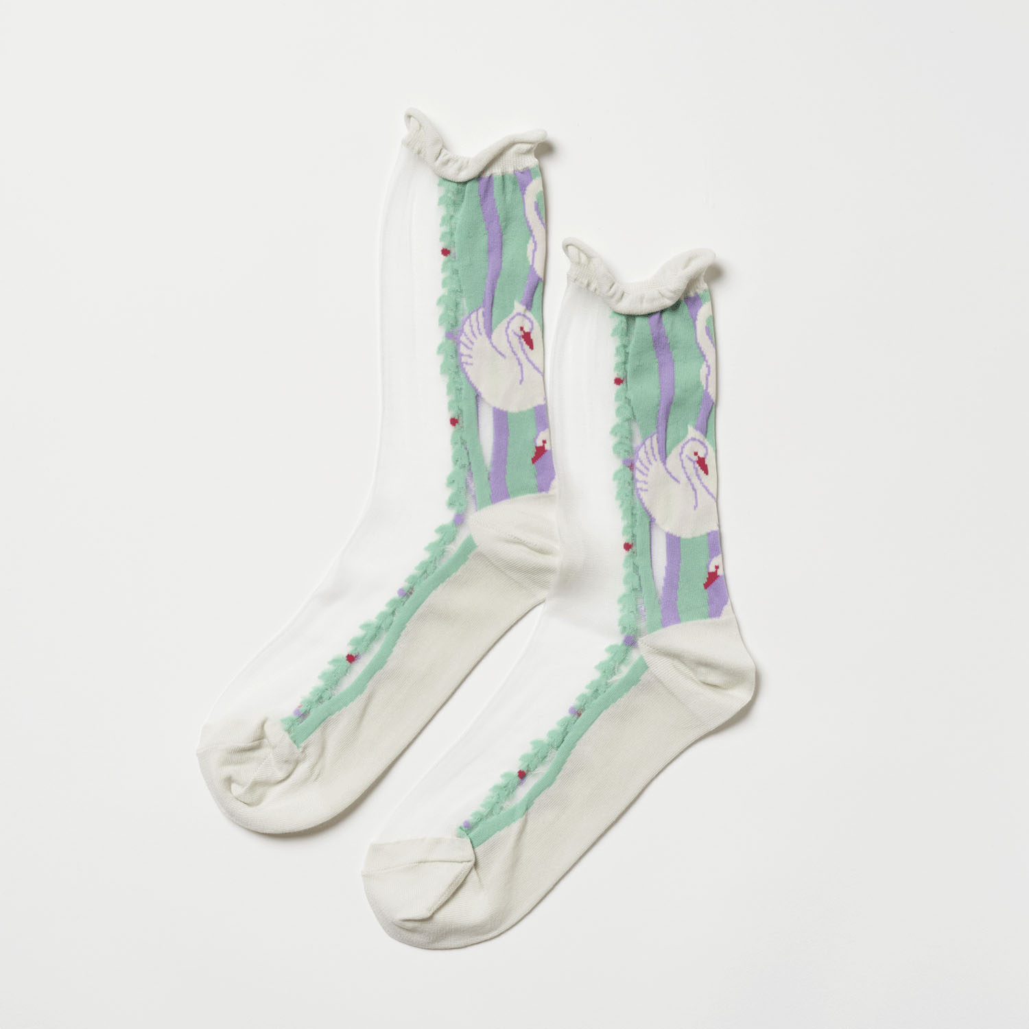 fromFシースルーソックス（Joutsen／白鳥）【在庫限り】 - 画像2