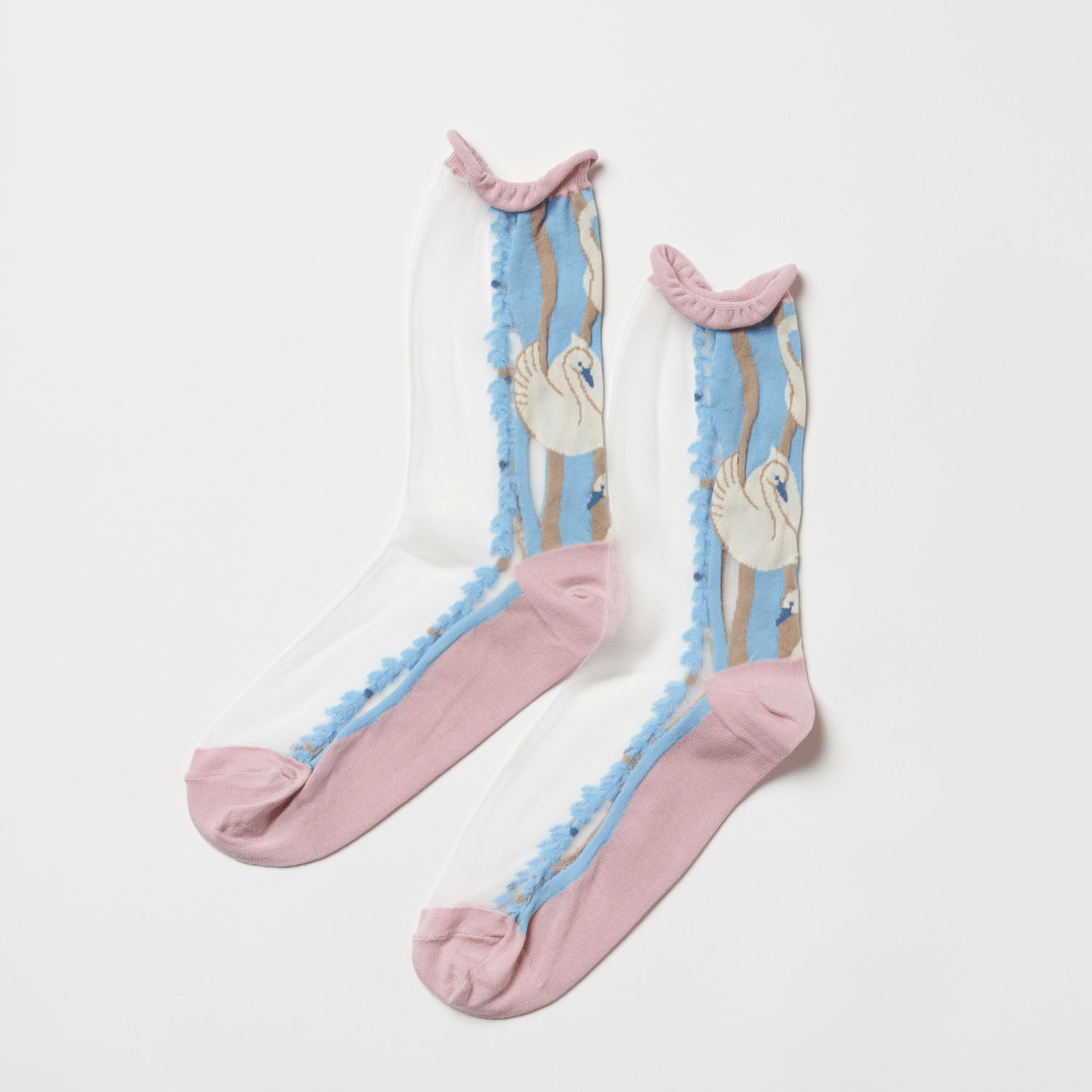 fromFシースルーソックス（Joutsen／白鳥）【在庫限り】 - 画像5