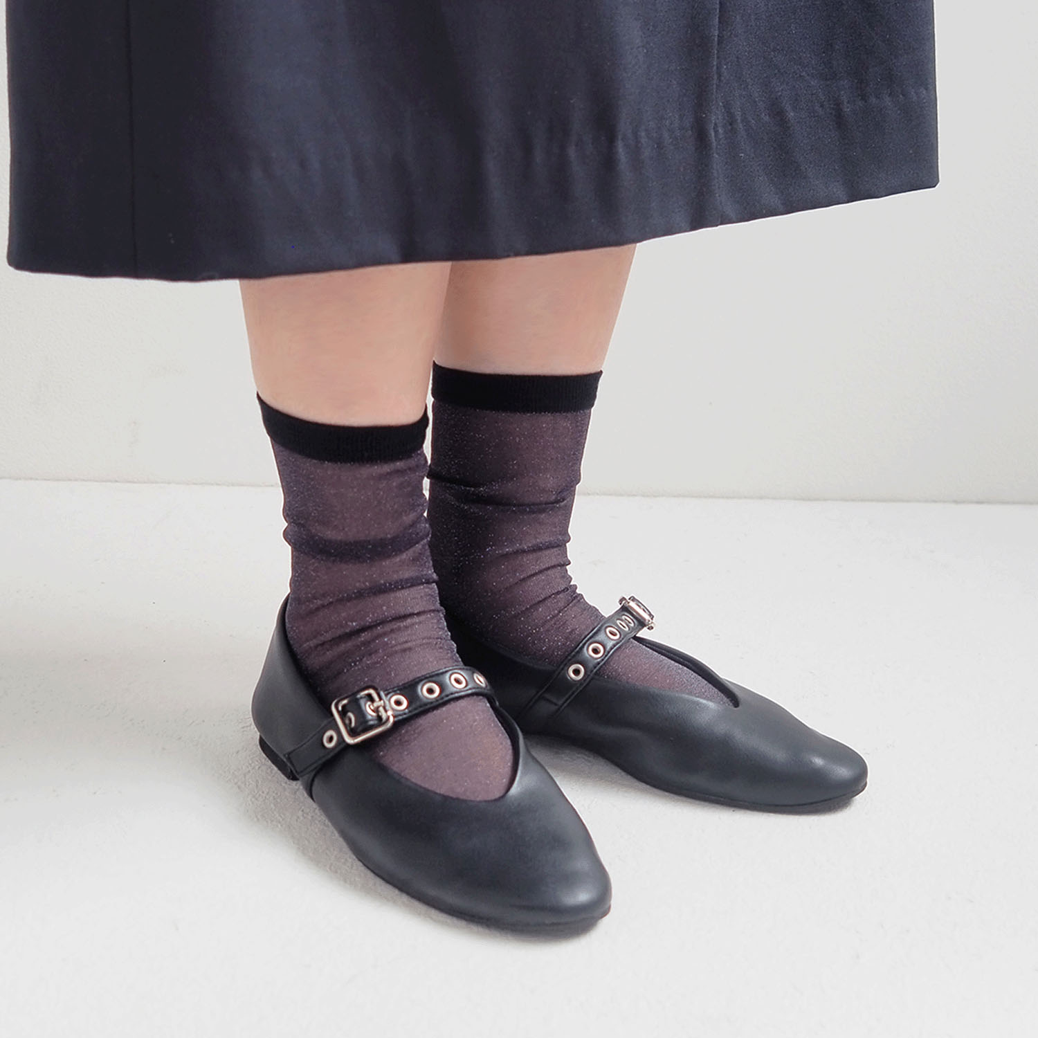 andeotte シースルーラメソックス【在庫限り】 - 画像6