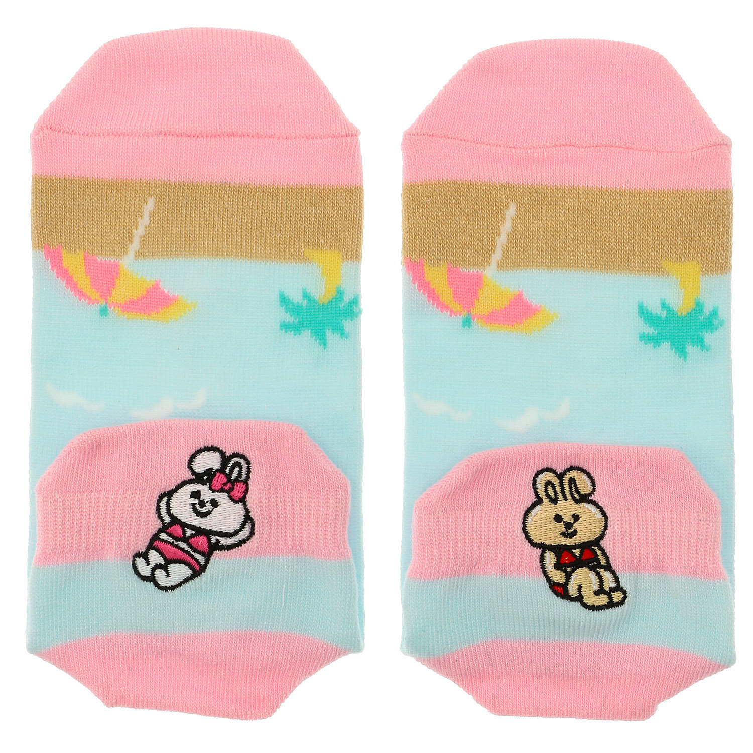 SWIMMER（スイマー）刺繍 スニーカー丈 靴下【在庫限り】 - 画像2