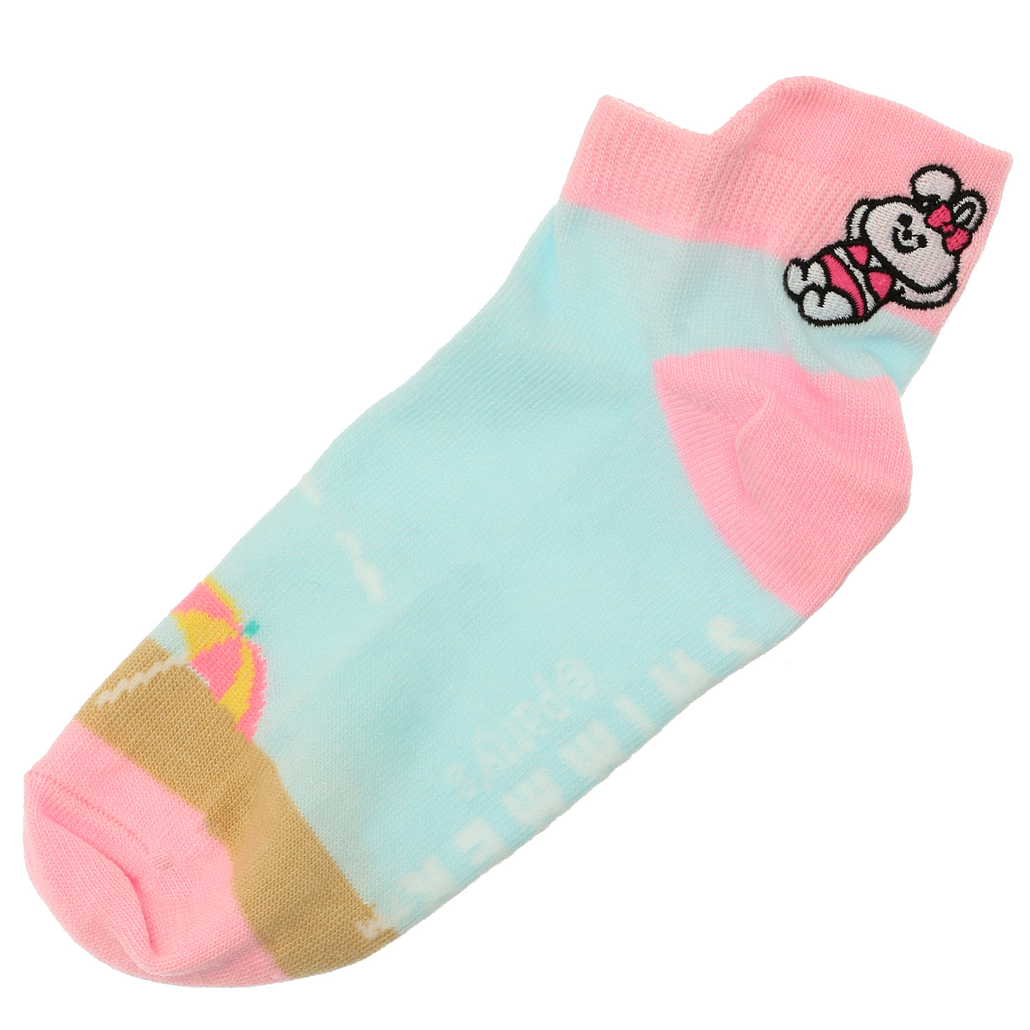 SWIMMER（スイマー）刺繍 スニーカー丈 靴下【在庫限り】 - 画像3