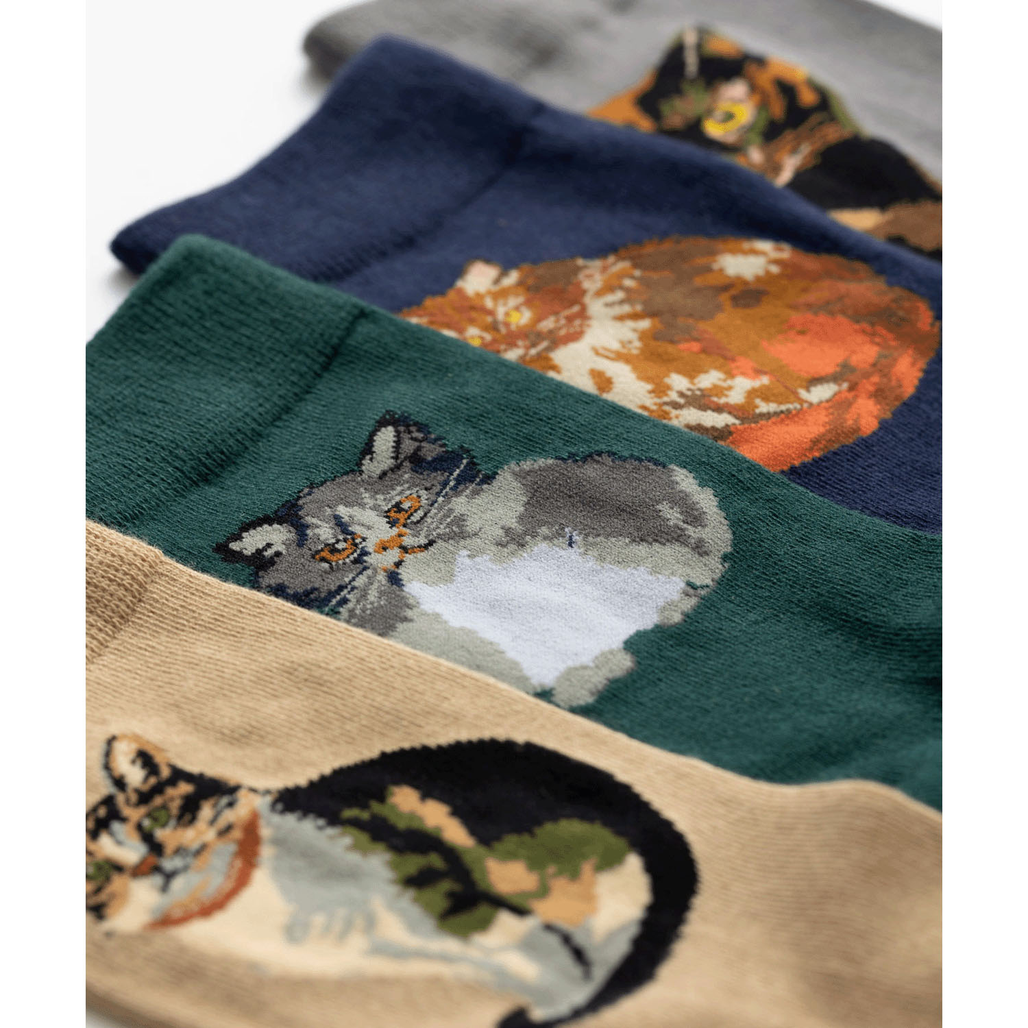 バンブーソックス【4足セット】ポップデザインアソートギフトボックス入り - 画像13