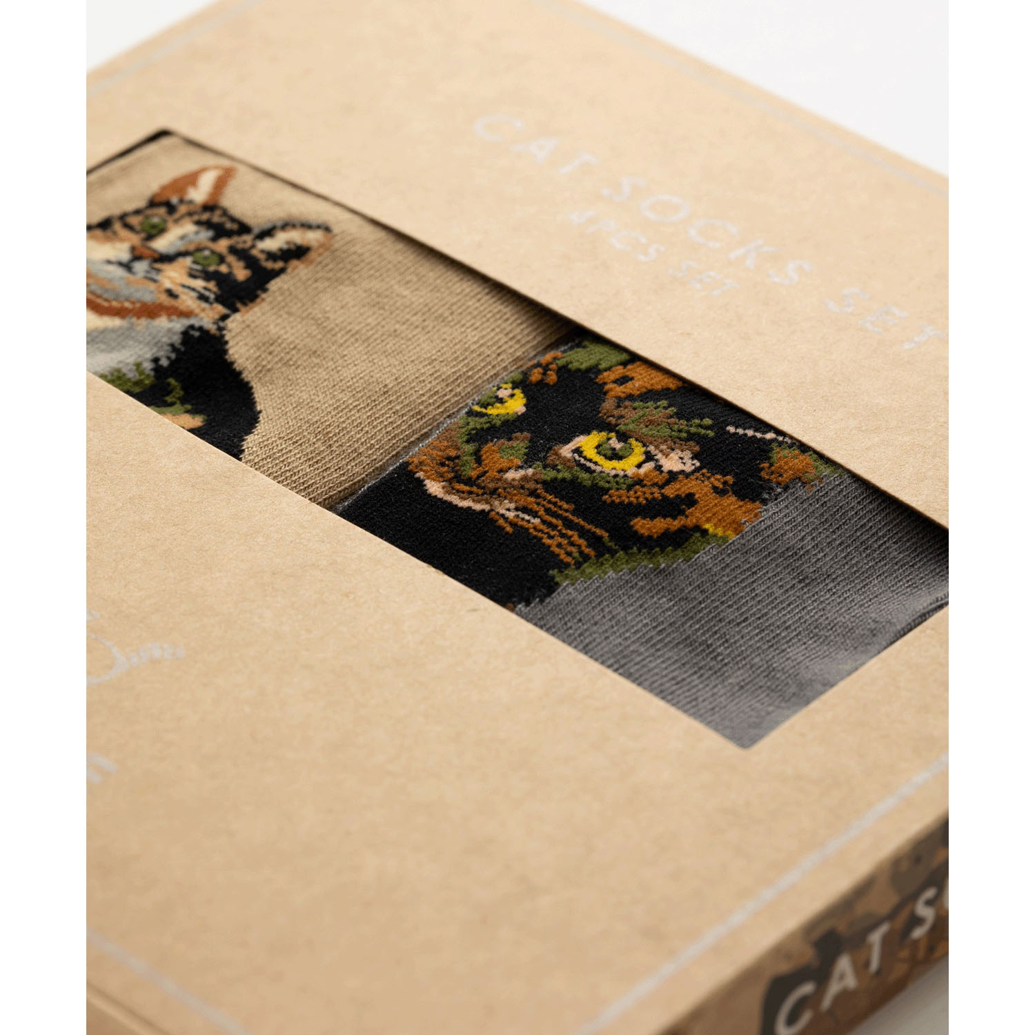 バンブーソックス【4足セット】ポップデザインアソートギフトボックス入り - 画像14