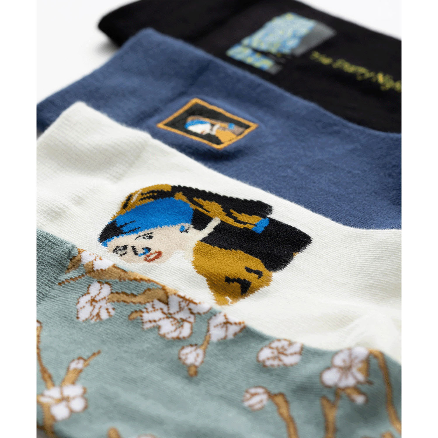 バンブーソックス【4足セット】ポップデザインアソートギフトボックス入り - 画像3