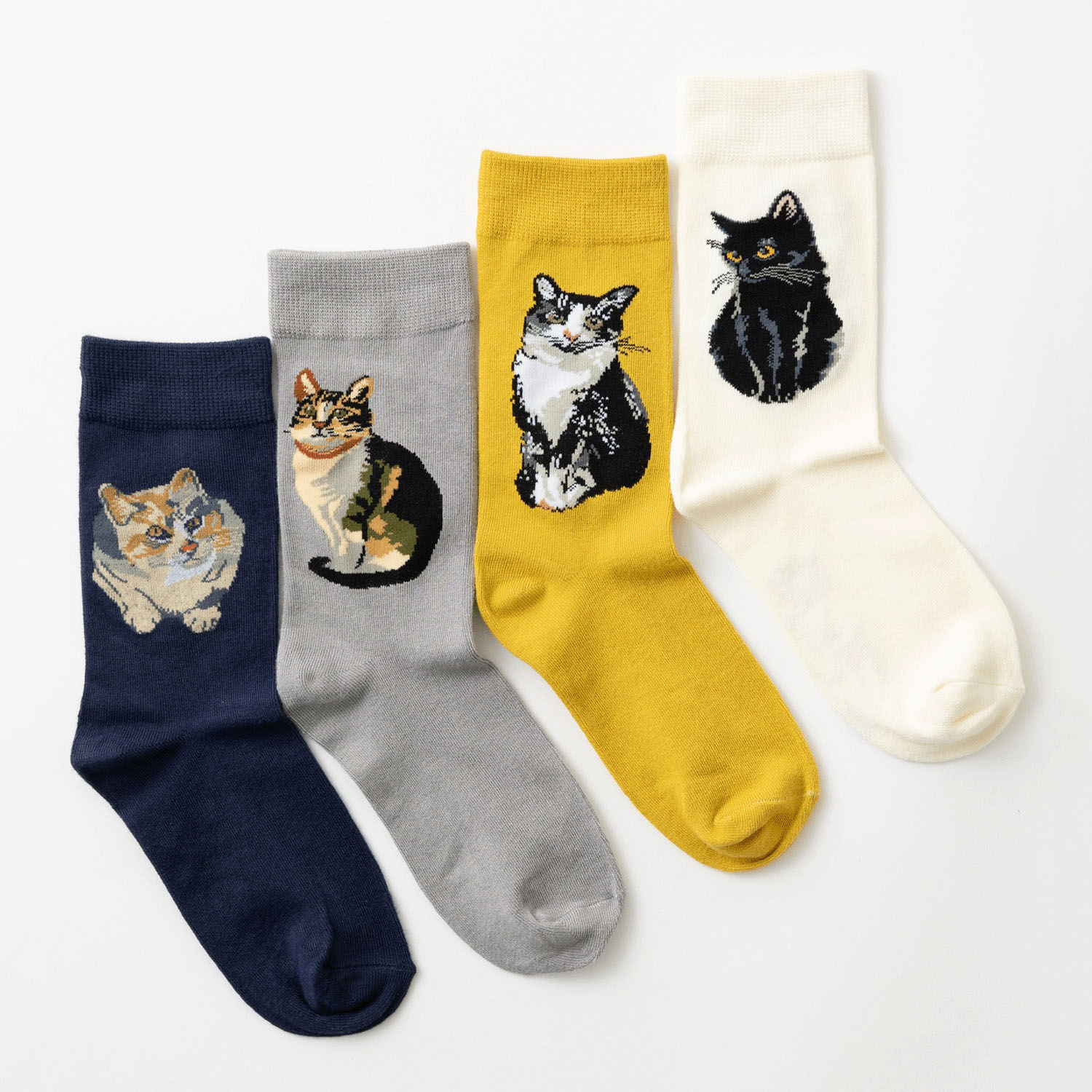 バンブーソックス【4足セット】ポップデザインアソートギフトボックス入り - 画像7