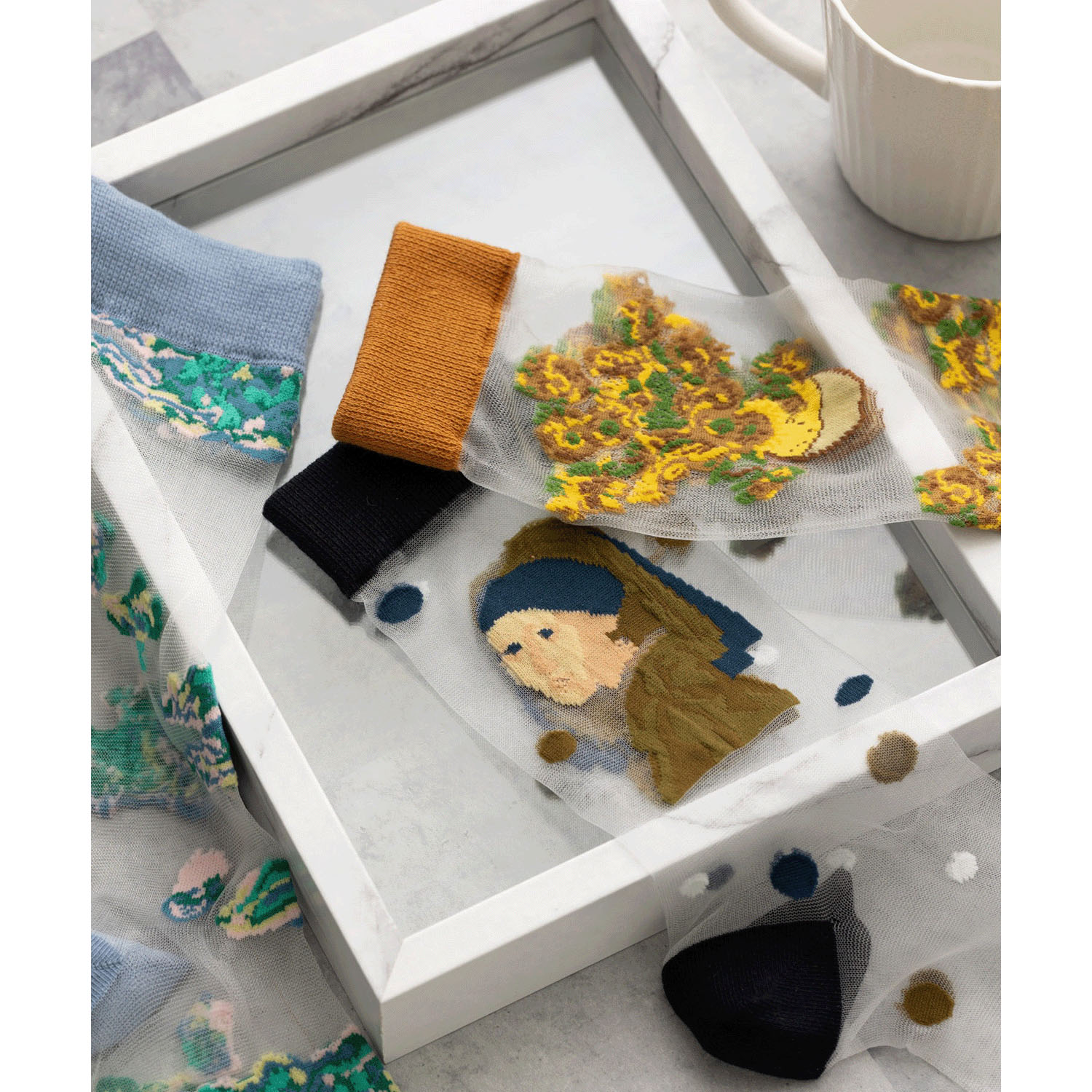 ジュビリー ソックス シースルーソックス - 画像2