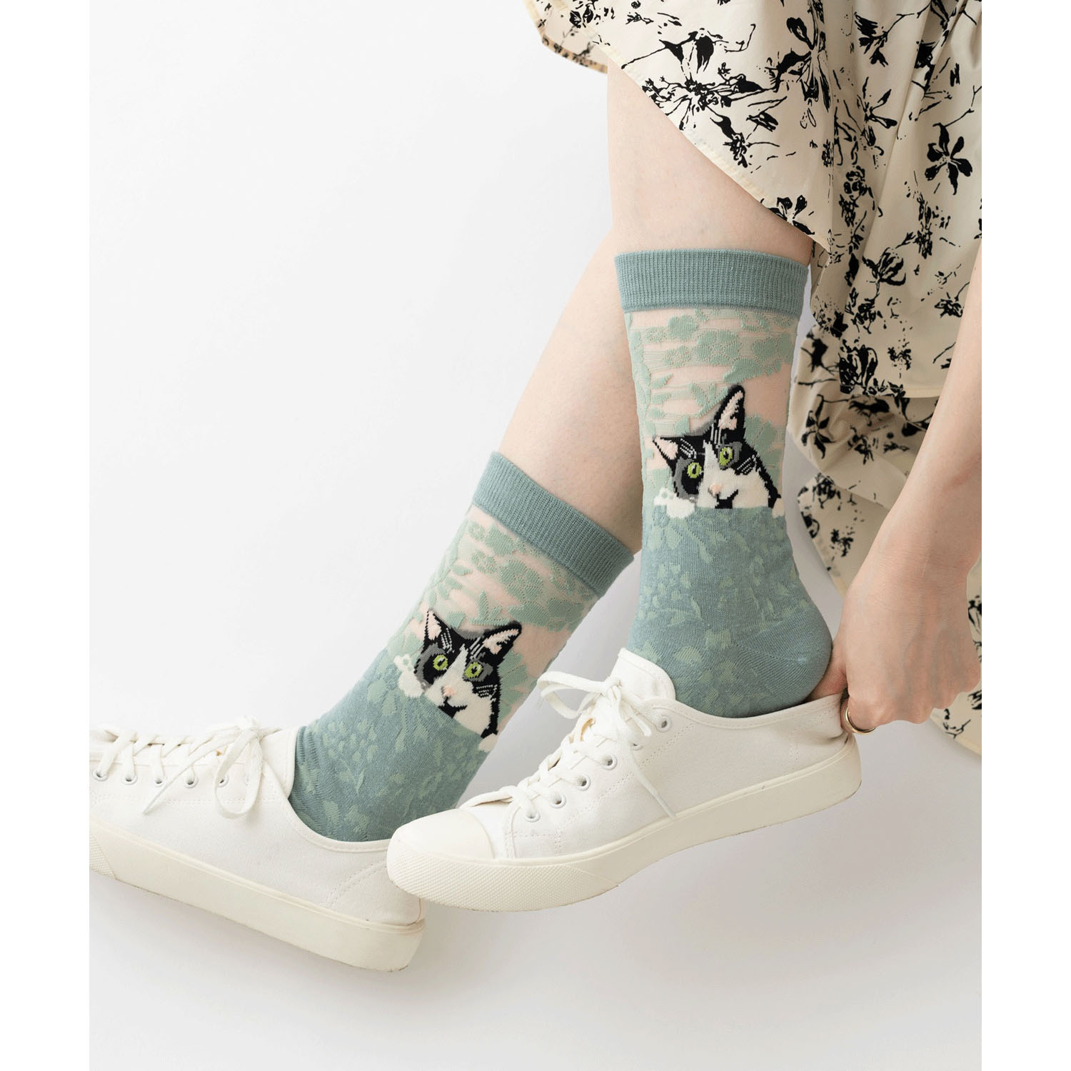 ジュビリー ソックス シースルーソックス