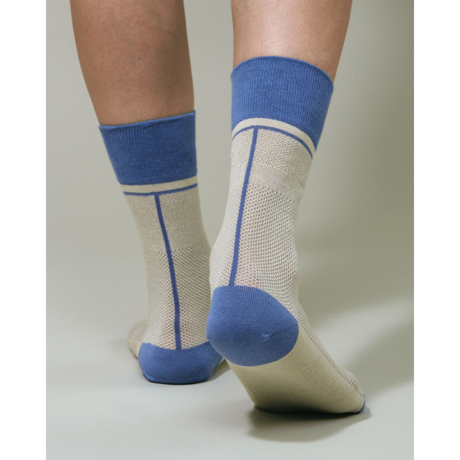 ＋SOCKS メッシュ クルーソックス