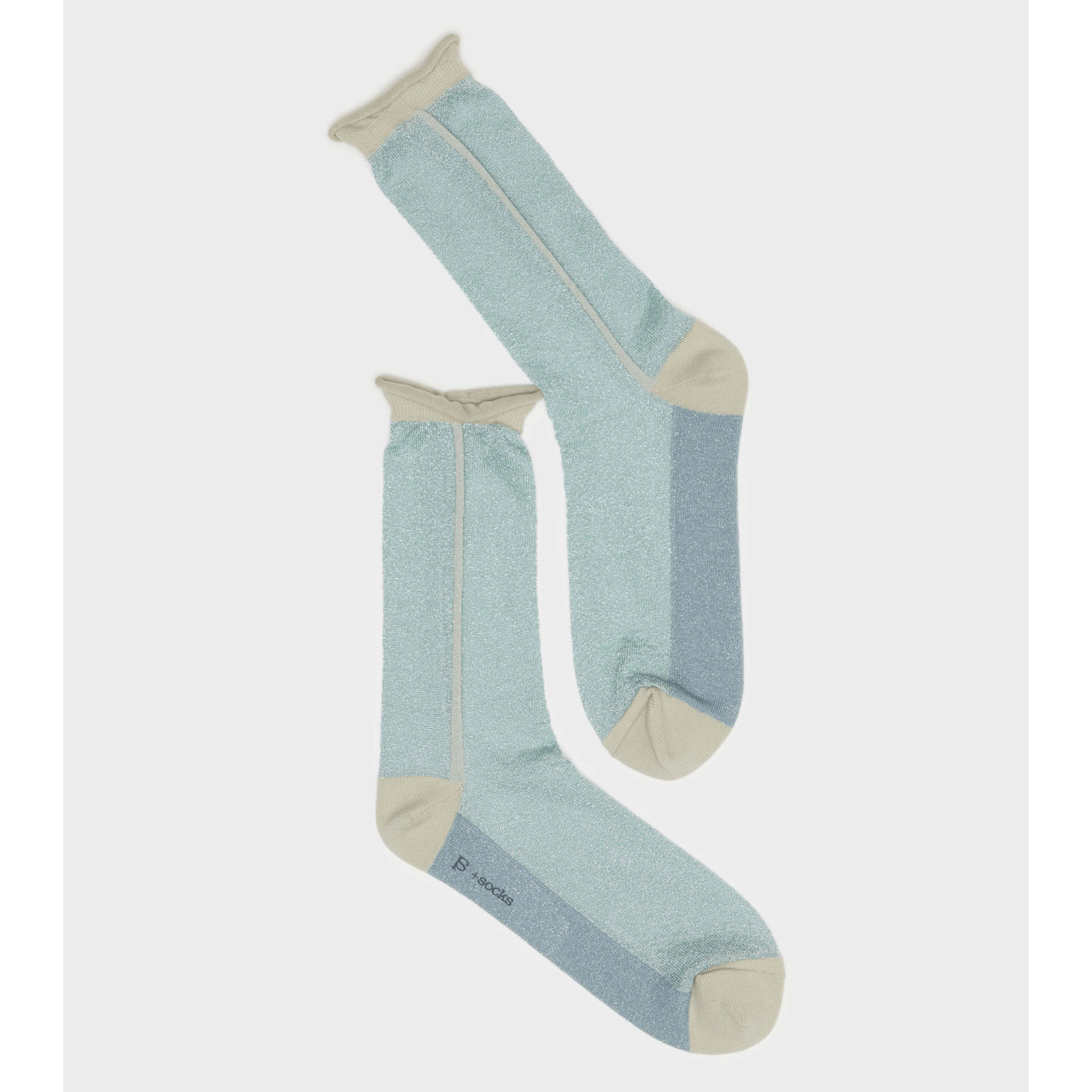 ＋SOCKS ラメ＆シースルーソックス - 画像9