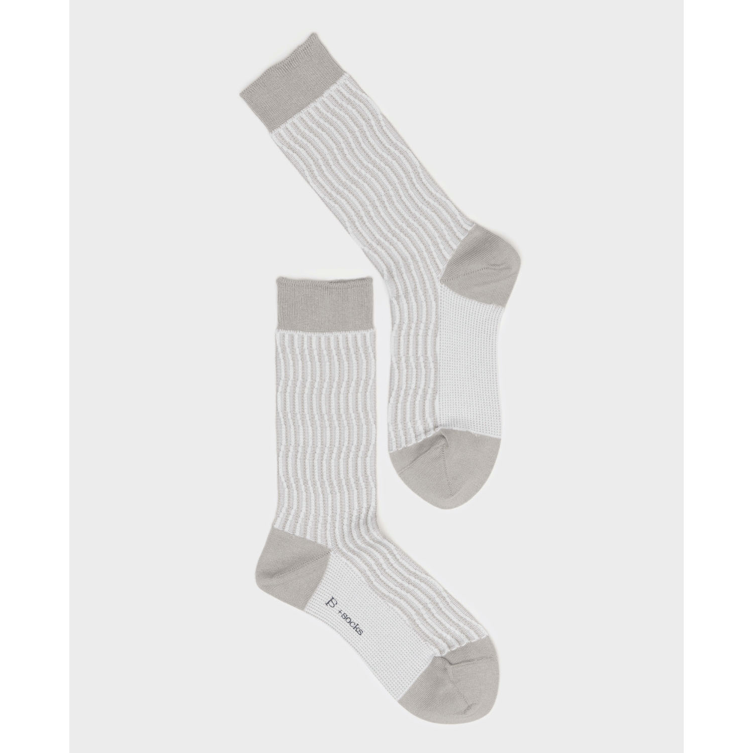 ＋SOCKS ジャガドリブ クルーソックス - 画像6