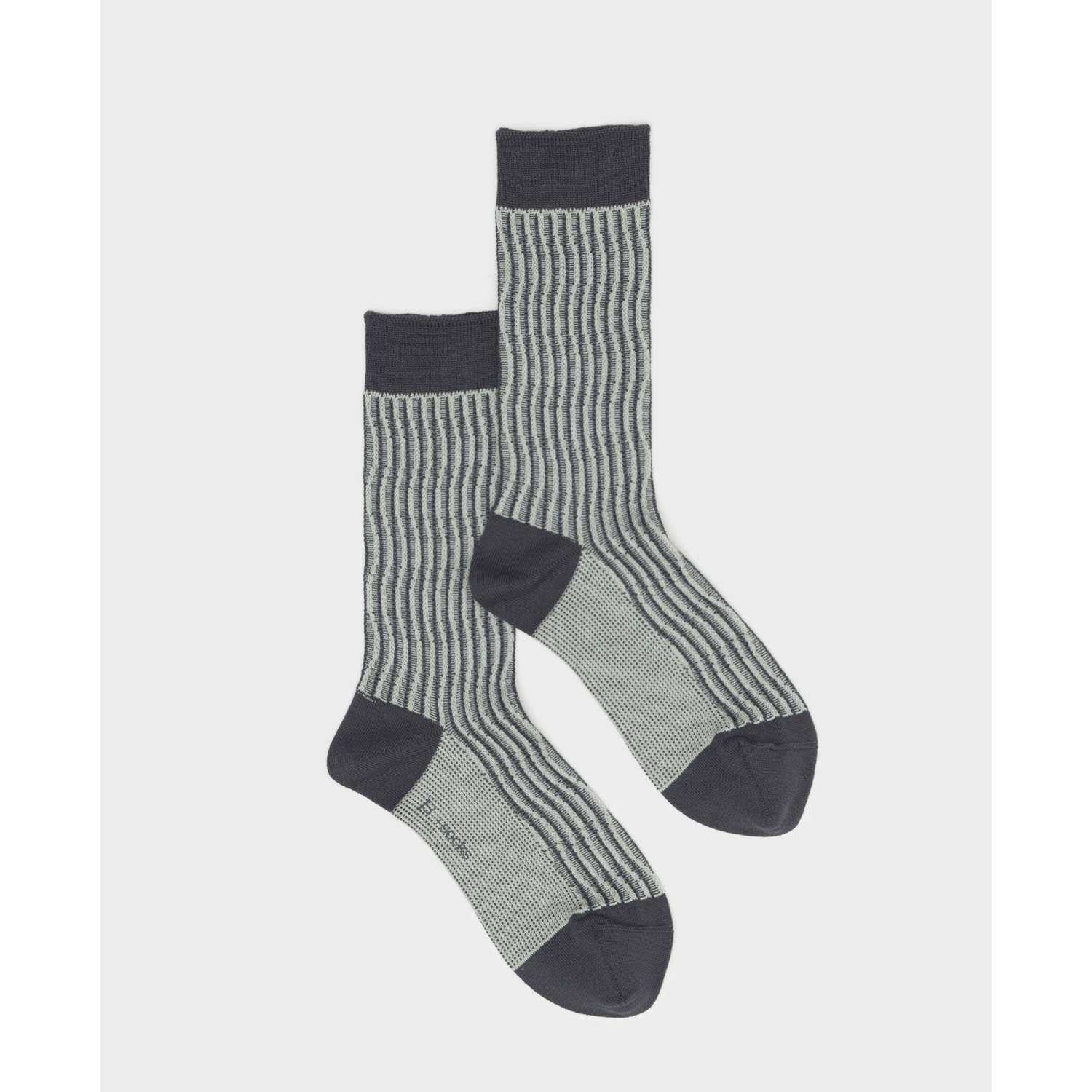 ＋SOCKS ジャガドリブ クルーソックス - 画像8