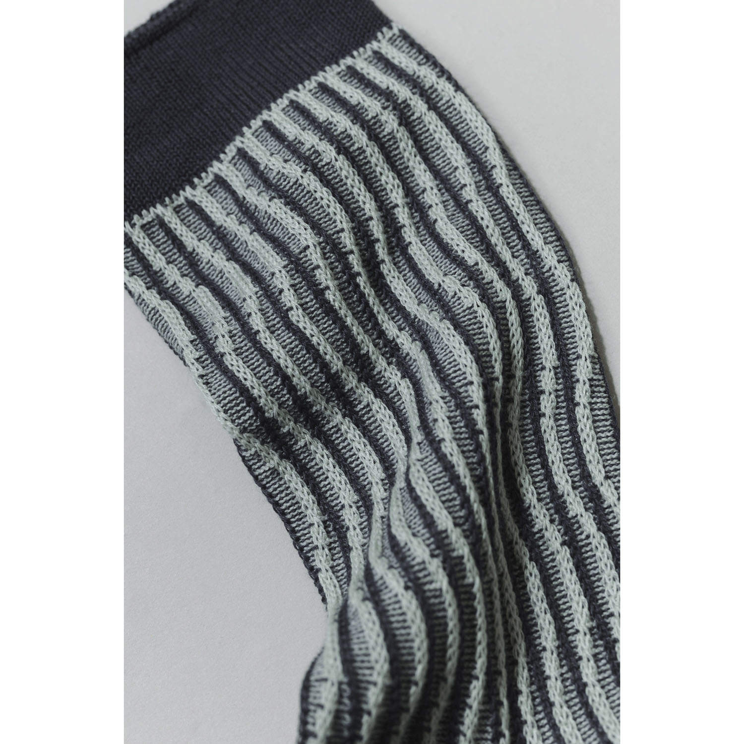 ＋SOCKS ジャガドリブ クルーソックス - 画像9