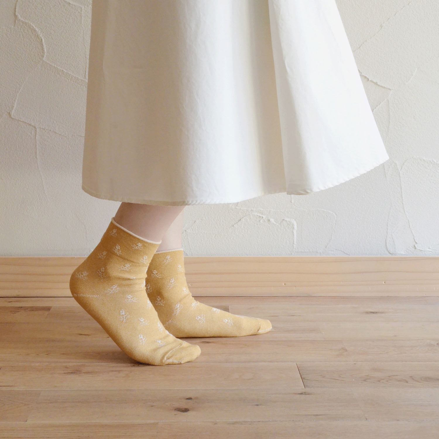 天衣無縫 やさしいソックス ミモザ - 画像6