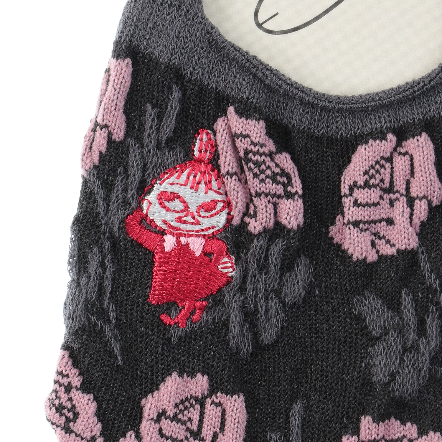 MOOMIN 母の日 パンプスイン 逆スパ薔薇ミイ刺繍【在庫限り】 - 画像4
