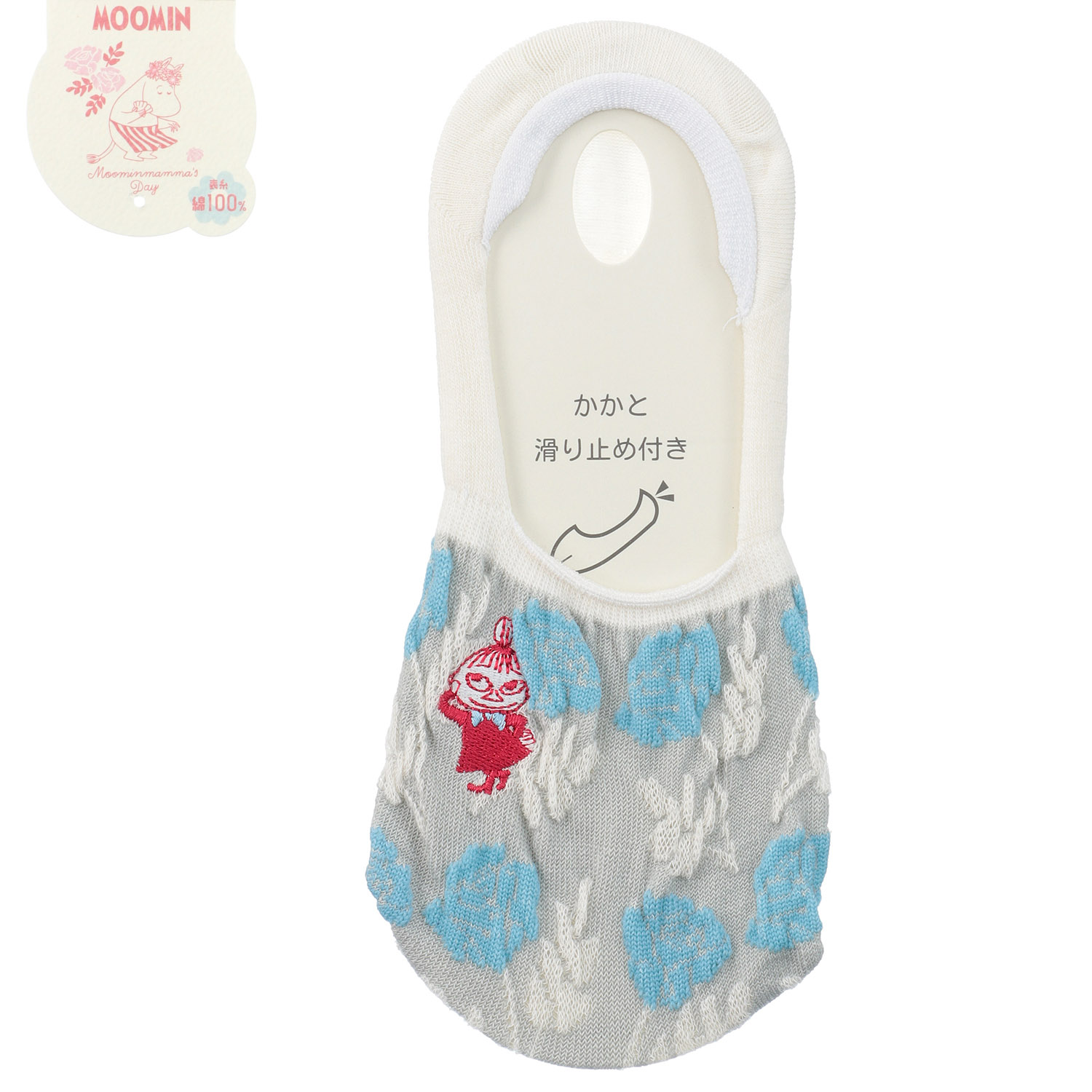 MOOMIN 母の日 パンプスイン 逆スパ薔薇ミイ刺繍【在庫限り】 - 画像6