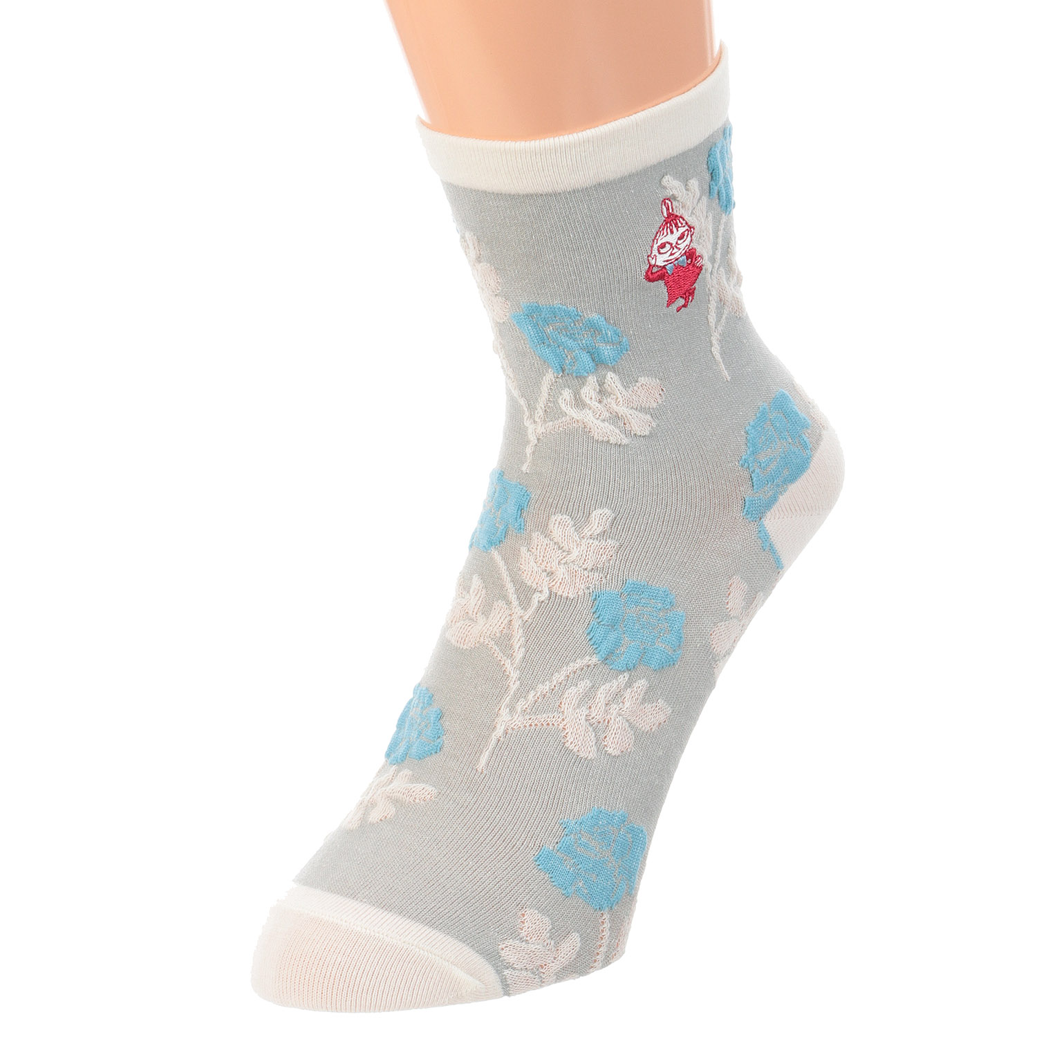 MOOMIN 母の日 ロークルー丈 逆スパ 薔薇ミイ刺繍【在庫限り】 - 画像4