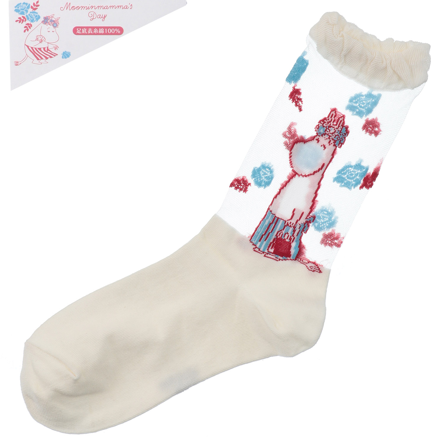 MOOMIN 母の日 シースル－ソックス ムーミンママ【在庫限り】 - 画像4