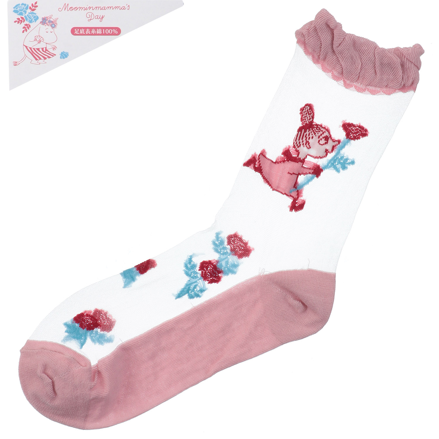 MOOMIN 母の日 シースル－ソックス リトルミイ【在庫限り】 - 画像4