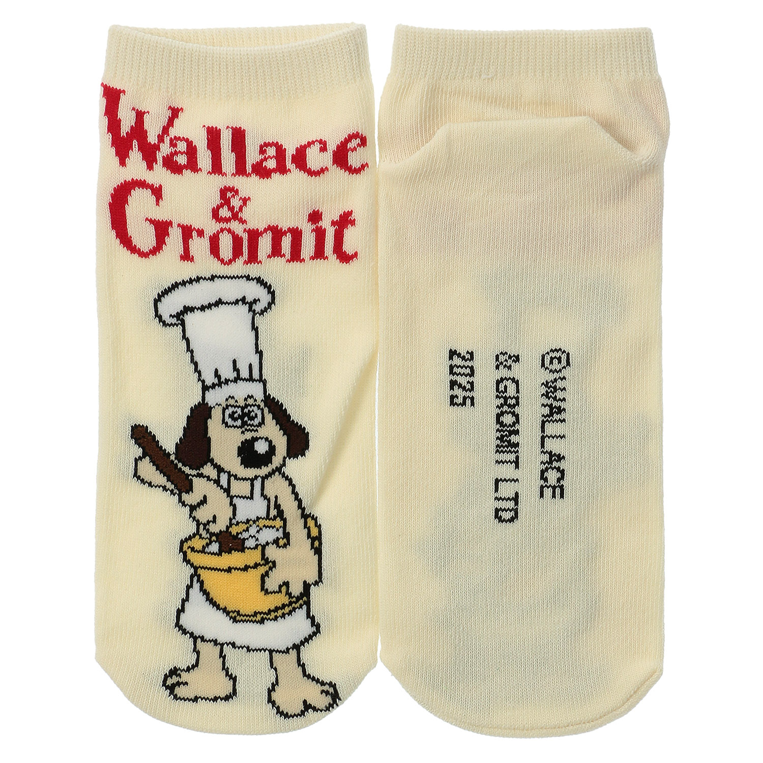 ウォレスとグルミット スニーカー丈 靴下【在庫限り】 - 画像2