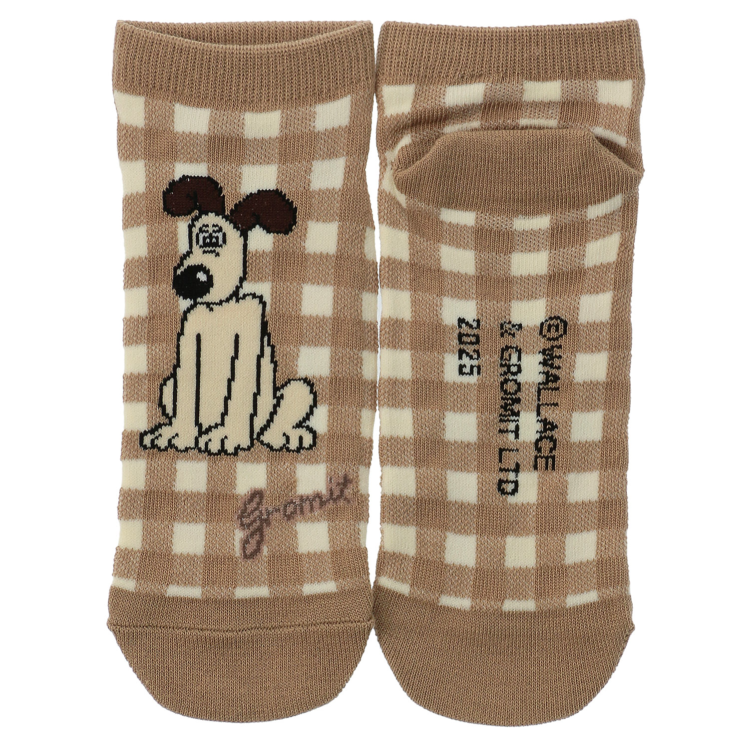 ウォレスとグルミット スニーカー丈 靴下【在庫限り】 - 画像4