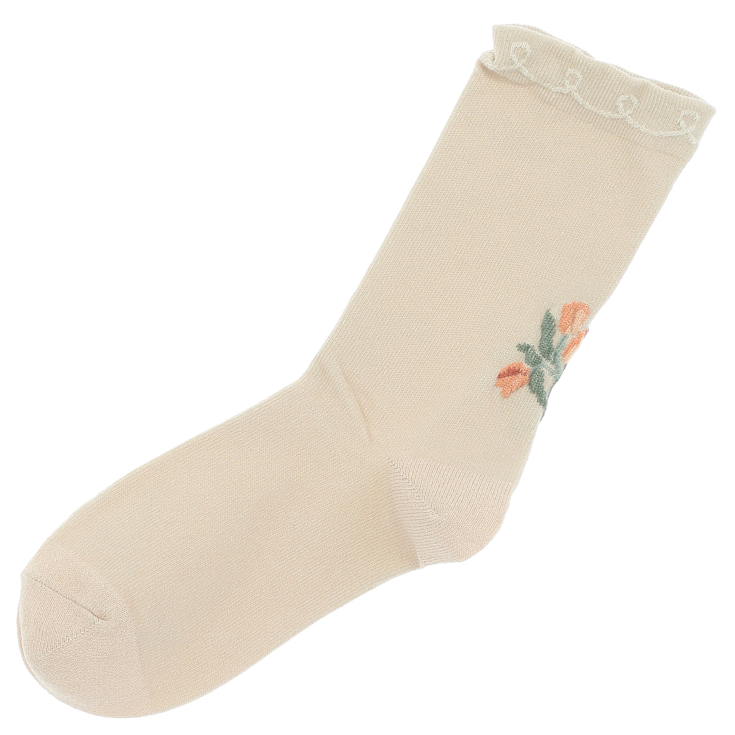 プティパ クルー丈 チューリップ  靴下【在庫限り】 - 画像3