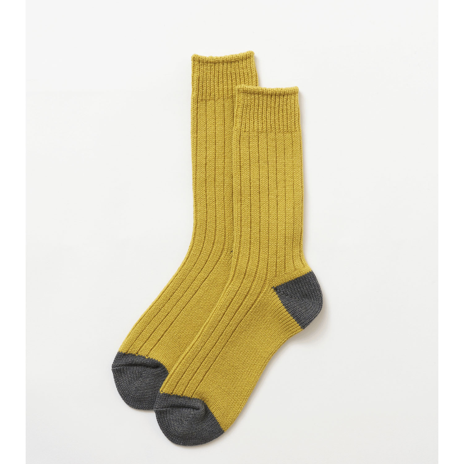 fromF low gauge rib（ローゲージリブ）クルー丈ソックス - 画像10