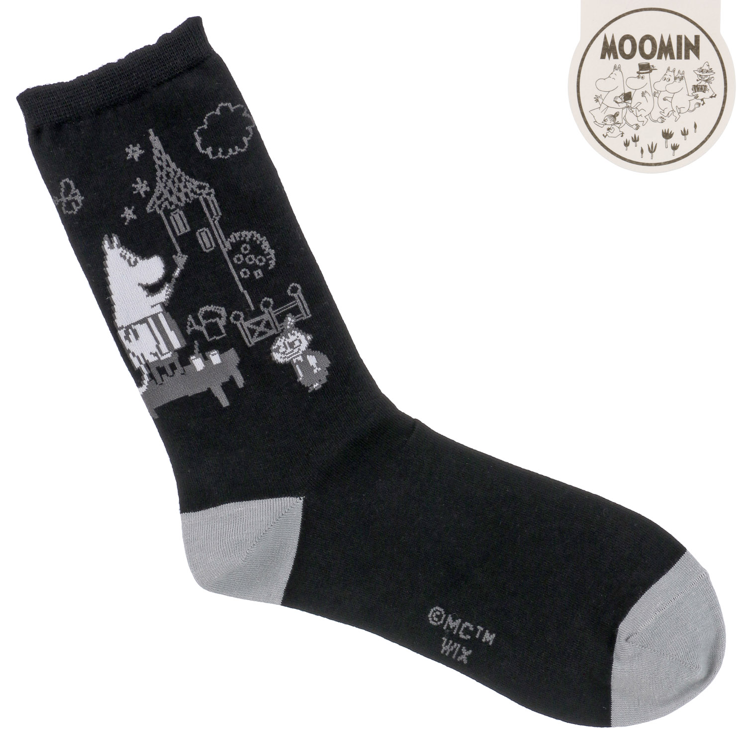 MOOMIN クルーソックス ムーミンママとペイント【在庫限り】 - 画像2