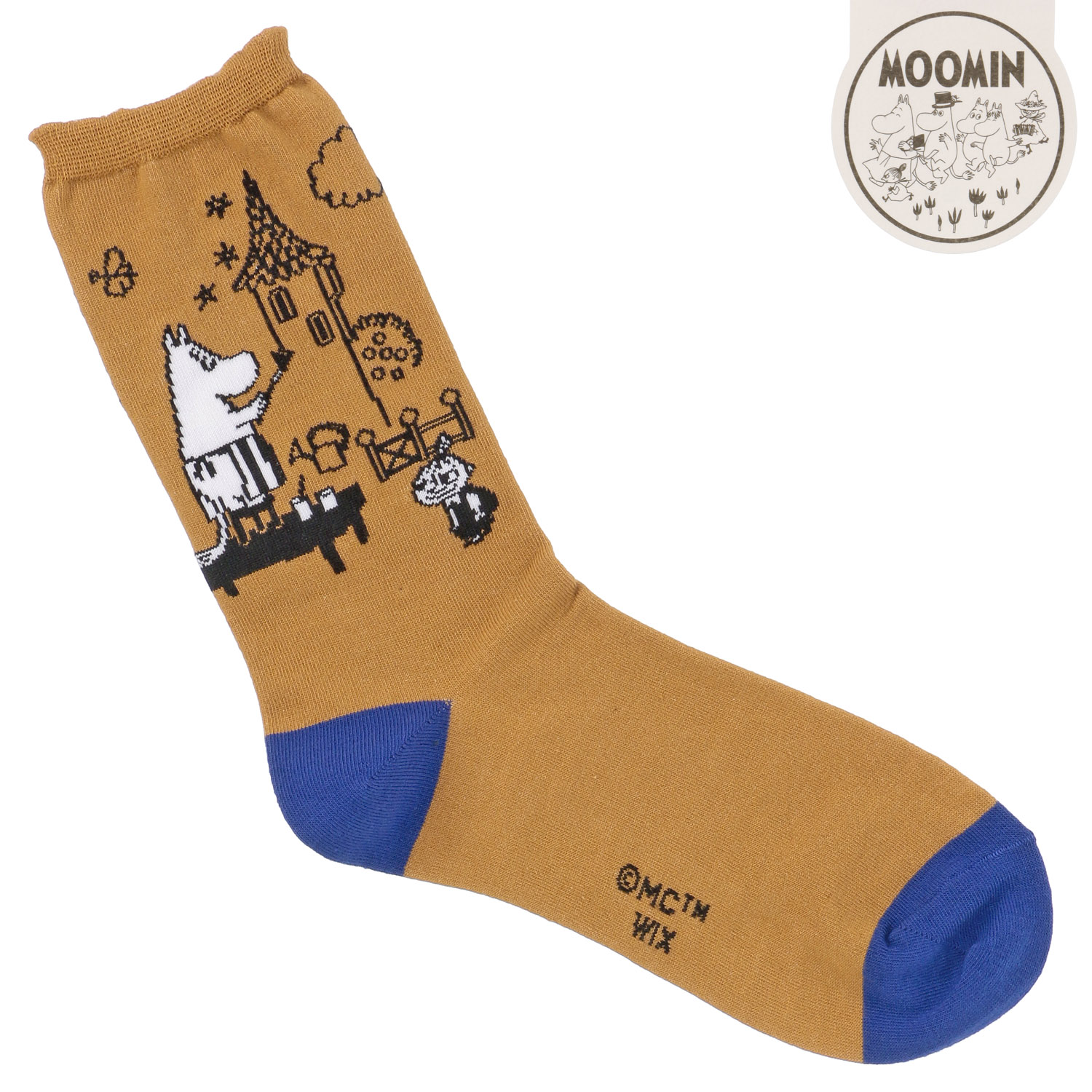MOOMIN クルーソックス ムーミンママとペイント【在庫限り】 - 画像3