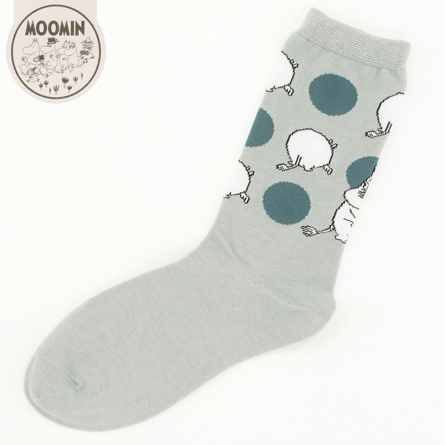 MOOMIN クルーソックス ムーミンおしり【在庫限り】