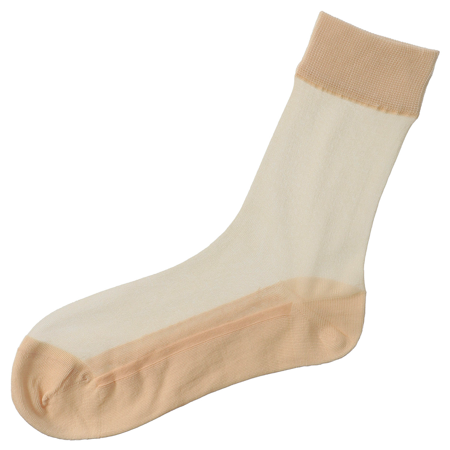 足底綿×きれいナイロン クルー丈 さらっとキレイ - 画像4