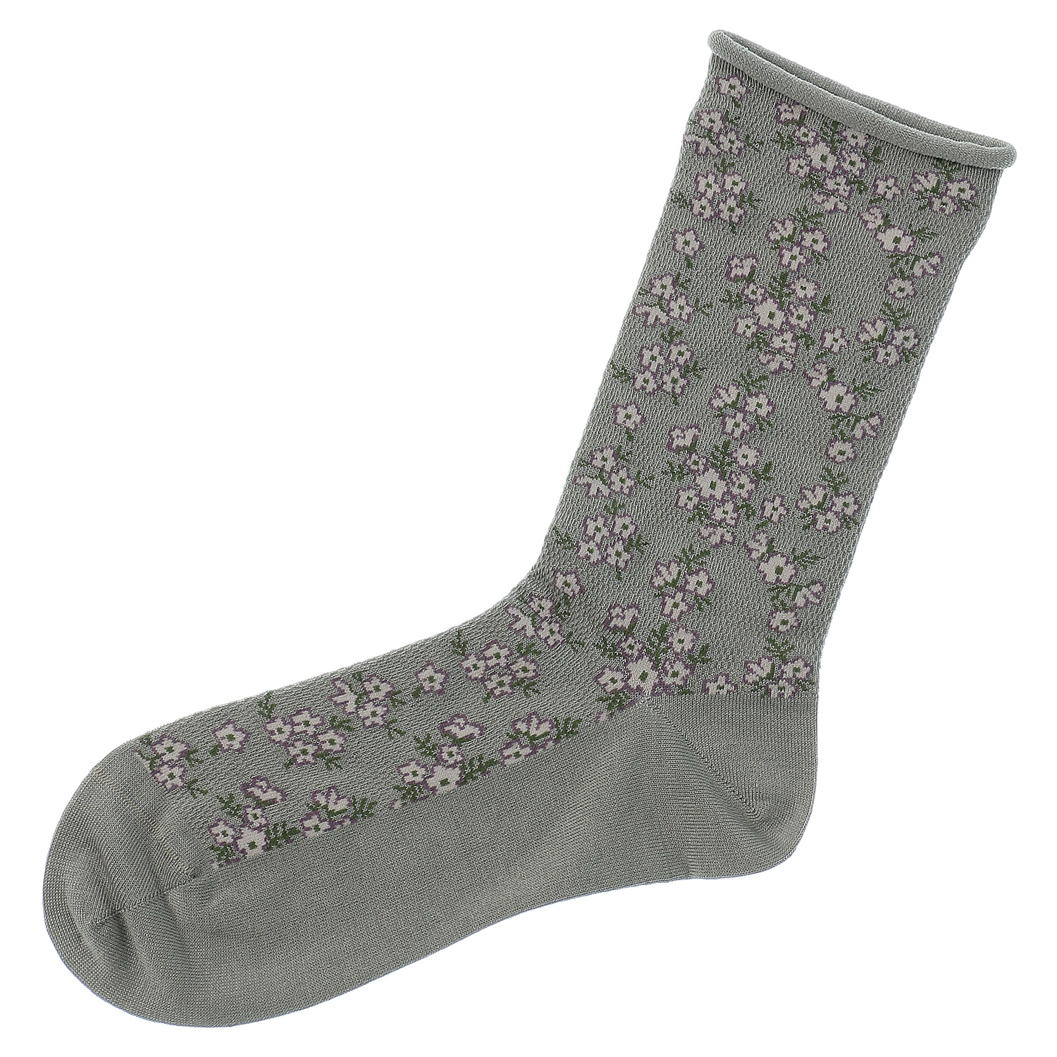 手篝ソックス メッシュ お花柄 靴下