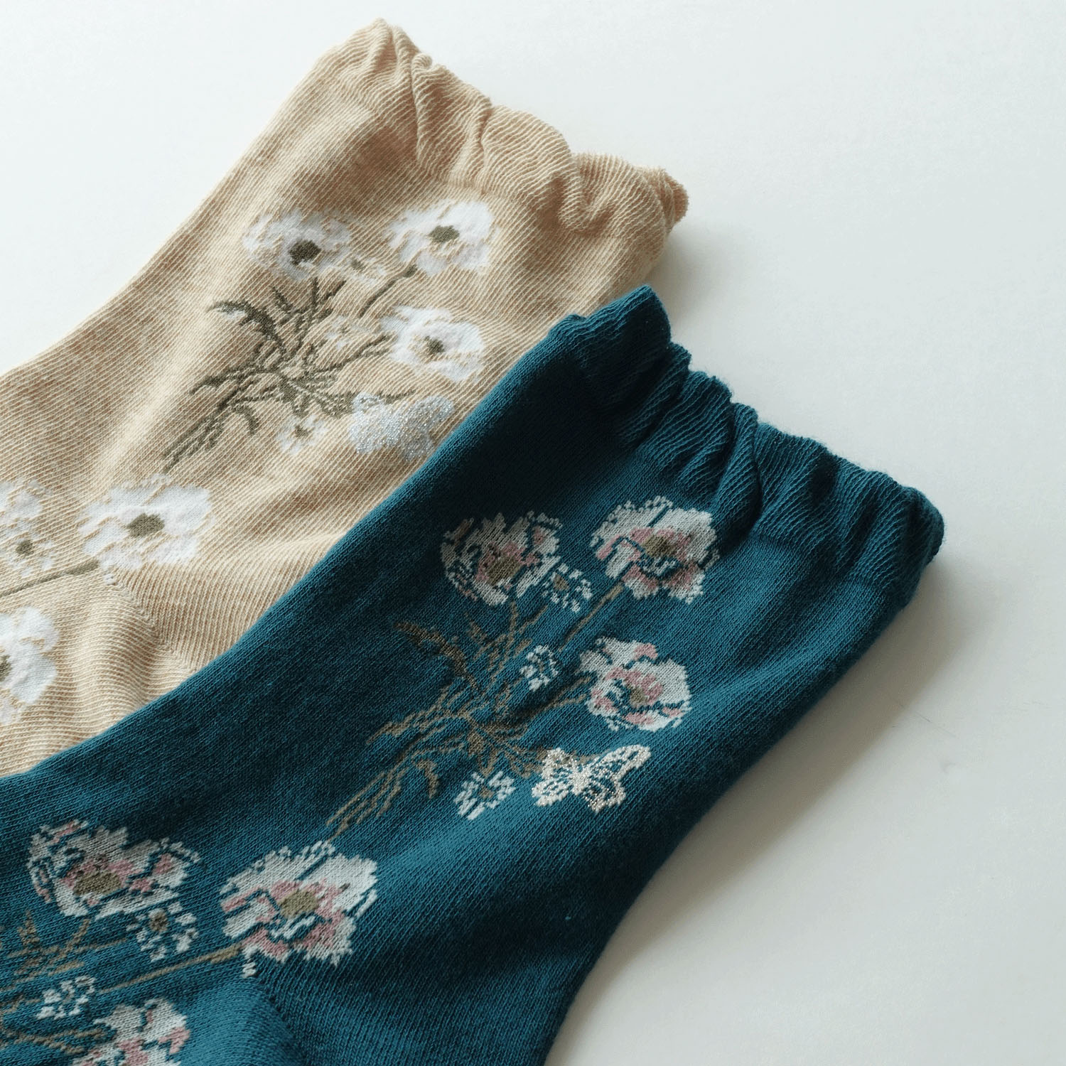 ギュレ オーガニックコットン ボタニカル柄【在庫限り】 - 画像2