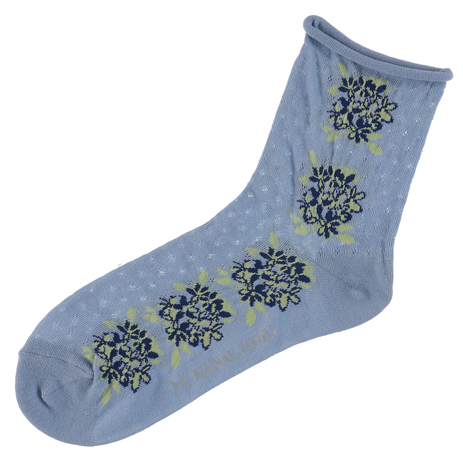 ハナエモリ クルー丈 シアーソックス - 画像5