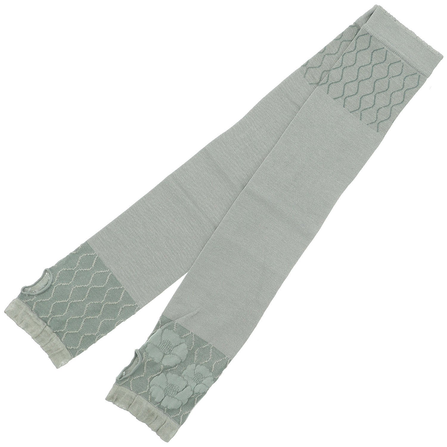 プティパ いろは レーヨンシルクアームカバー 椿【在庫限り】