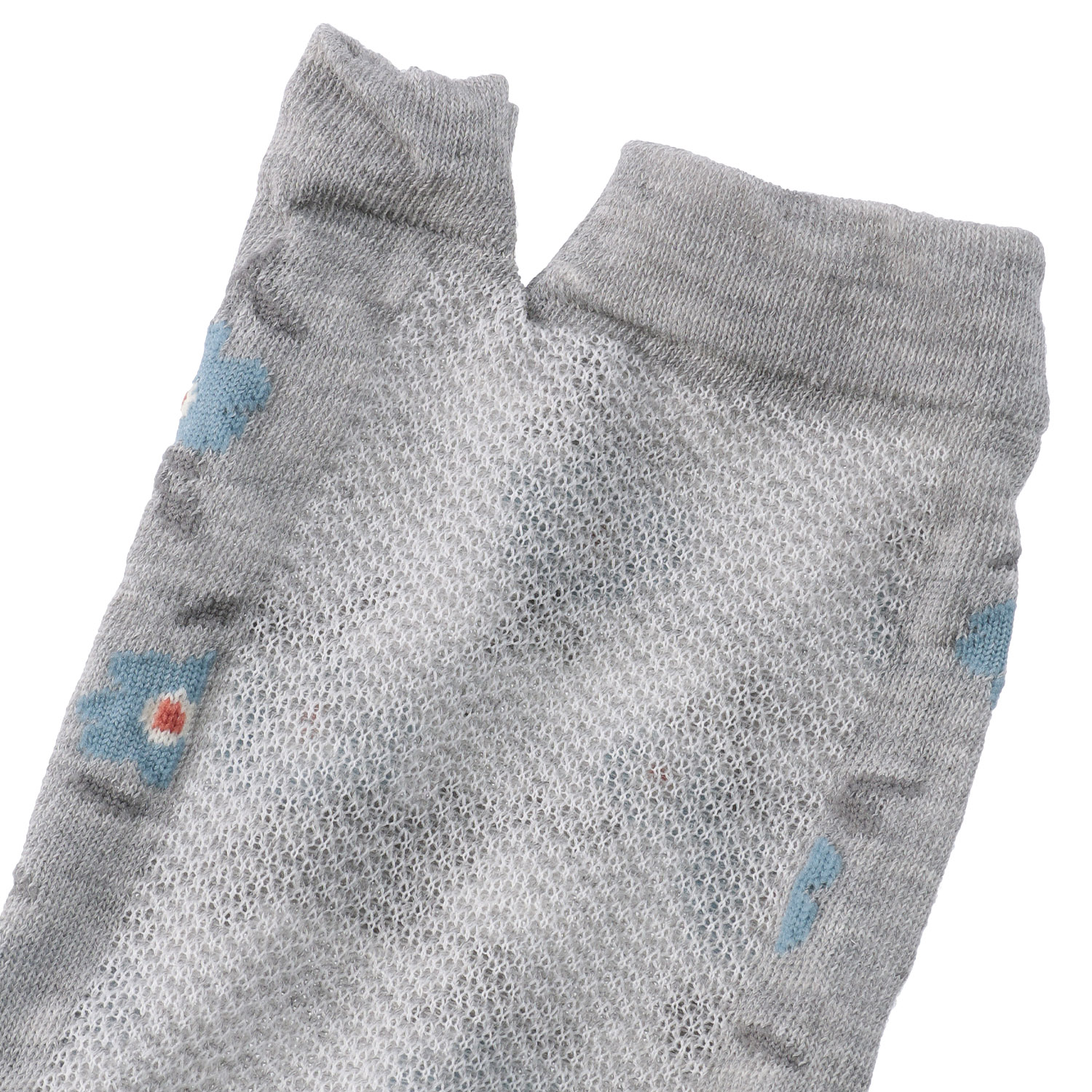 アームカバー 22cm丈 総花柄 親指切替【在庫限り】 - 画像4