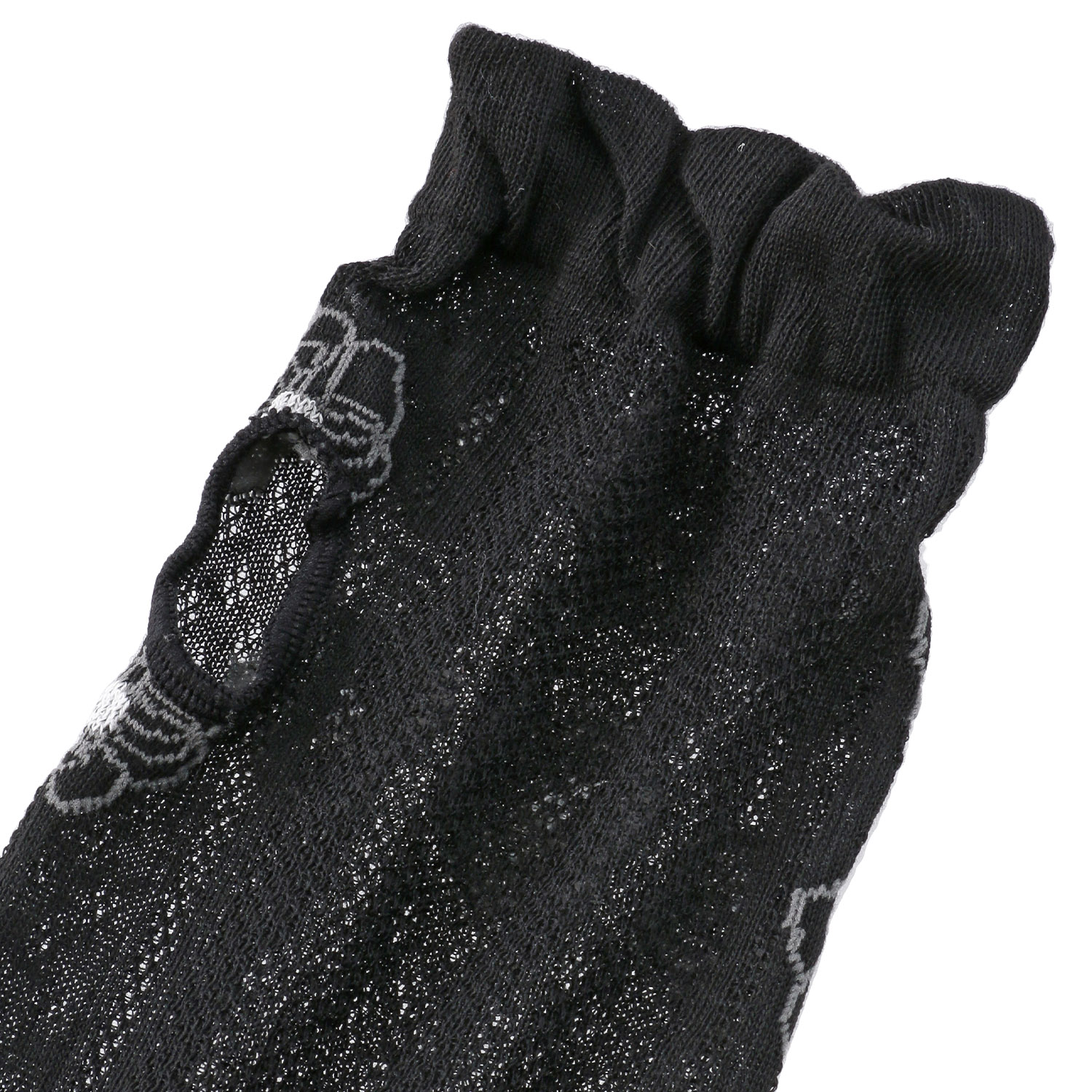 アームカバー 45cm丈  花柄 親指穴付き - 画像4